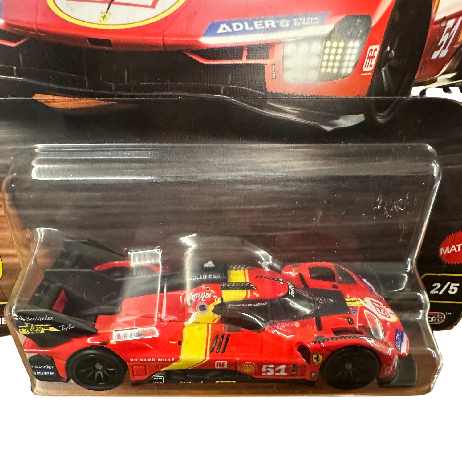 Hot Wheels Premium Circuit Legends Car Culture Ferrari 499P #51 2/5 + Protector