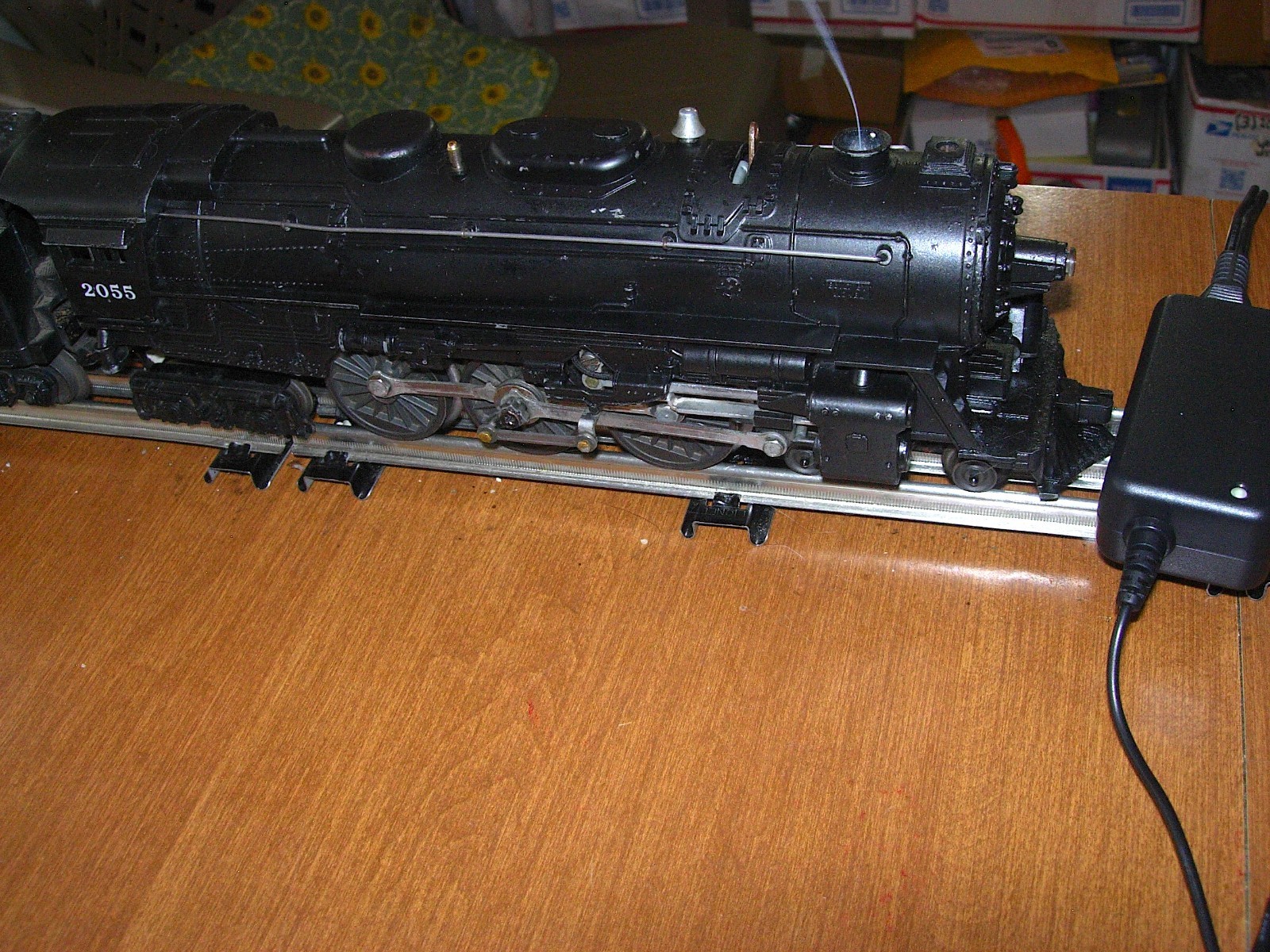 HERE IS A NICE LIONEL #2055 O/027 GAUGE 4-6-4 DIE-CAST “HUDSON” ENGINE/TENDER A1