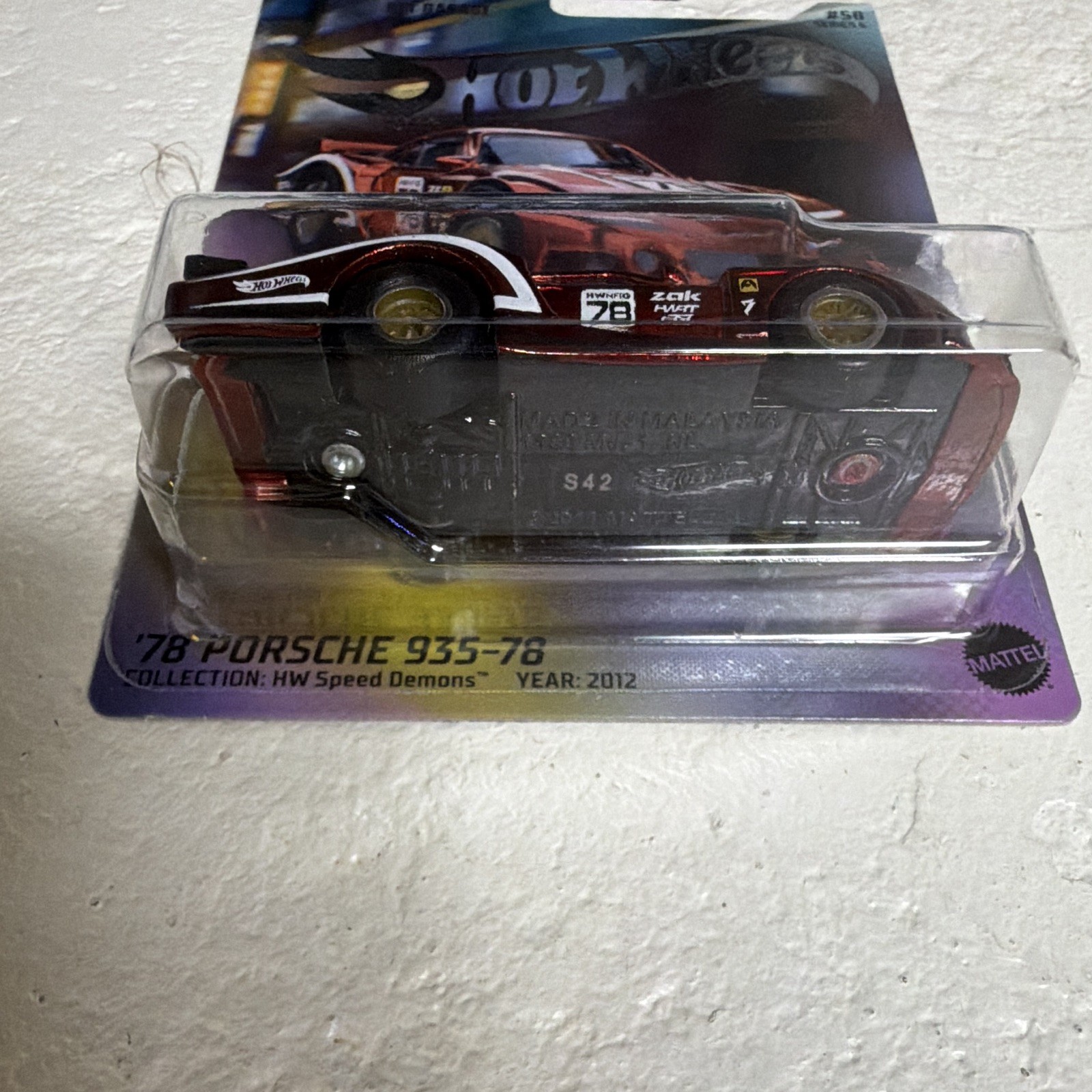Hot Wheels Premium Series 6 NFTG Garage ‘78 Porsche 935-78- MINT- BOX INCLUDED