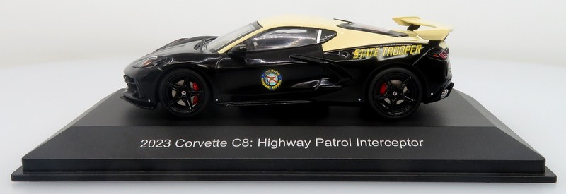 Corvette C8 Stingray Police Interceptor: Florida Highway Patrol (FHP) 1:43