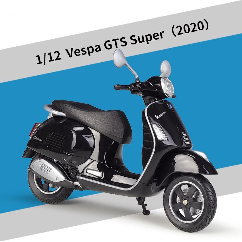 1:12 Die Cast Scooter Model 2020 GTS Super Alloy Toy Collectible Vehicle