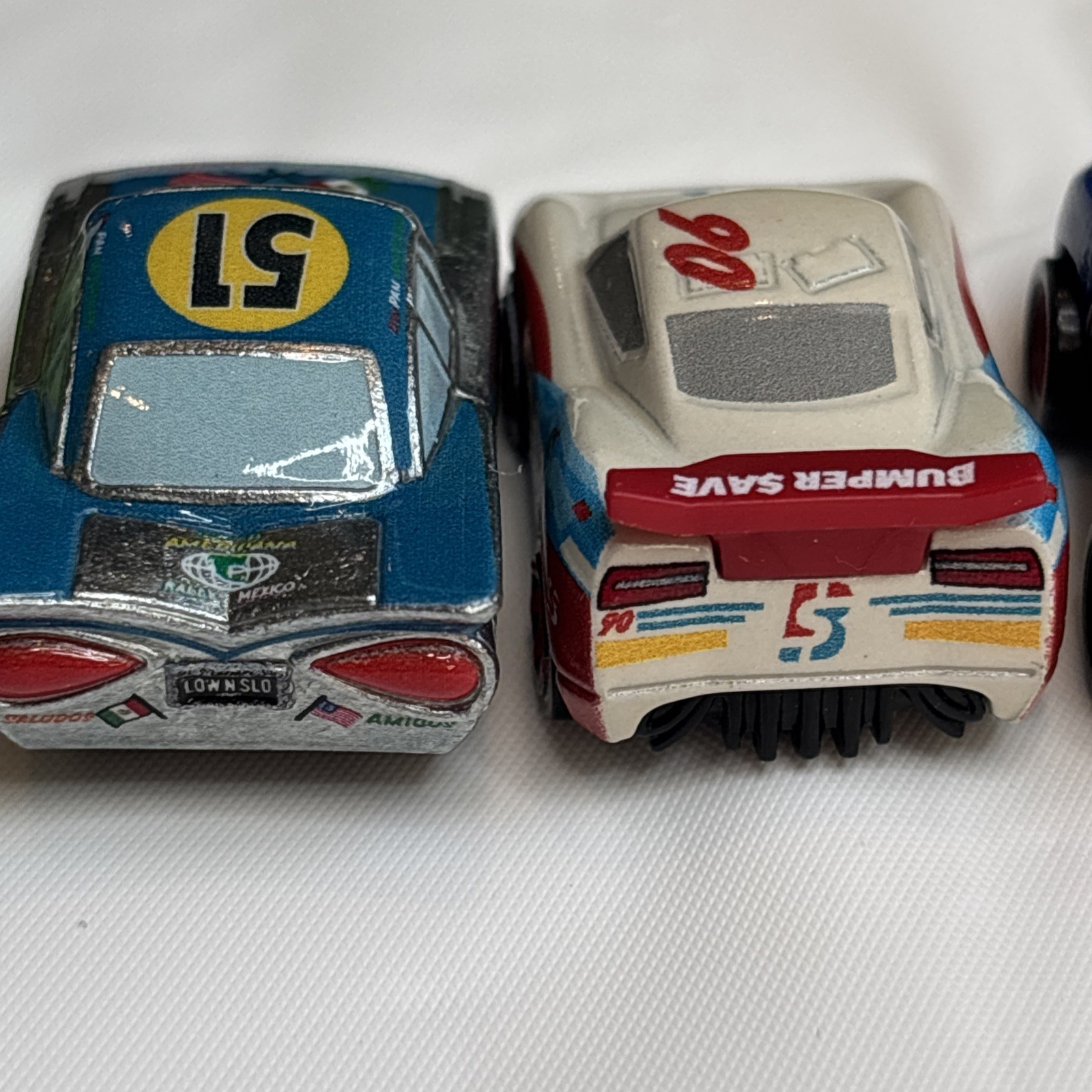 Disney Pixar Cars Mini Racers Diecast Lot 5 Cruz, Conrev, Doc, McQueen, Yardly