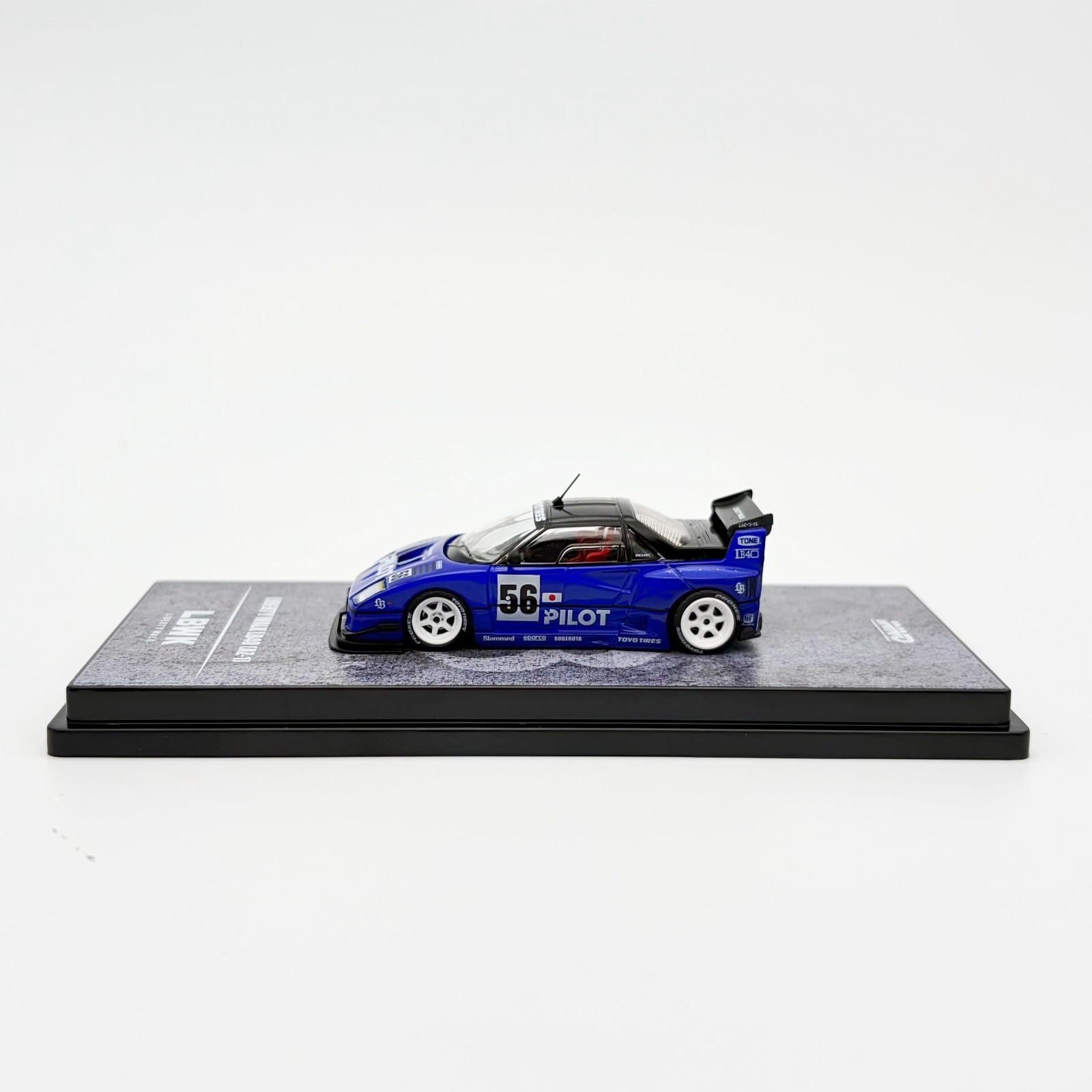INNO64 1:64 Mazda AZ-1 Liberty Walk LB40 “PILOT” Blue