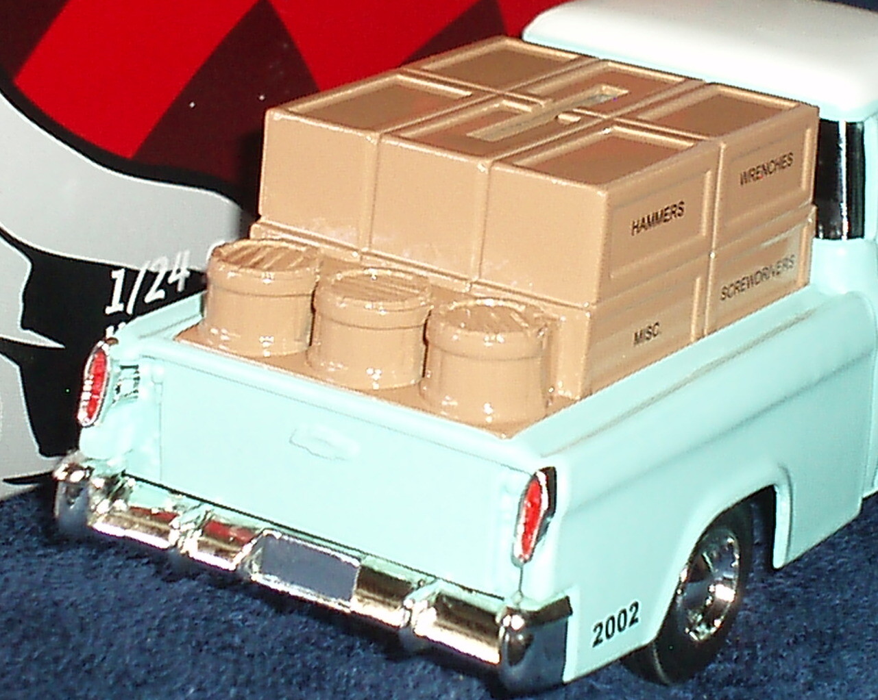 MATCO TOOLS/ERTL/RACING CHAMPIONS 1955 CHEVY CAMEO PICK-UP 1/24 2002? RELEASE