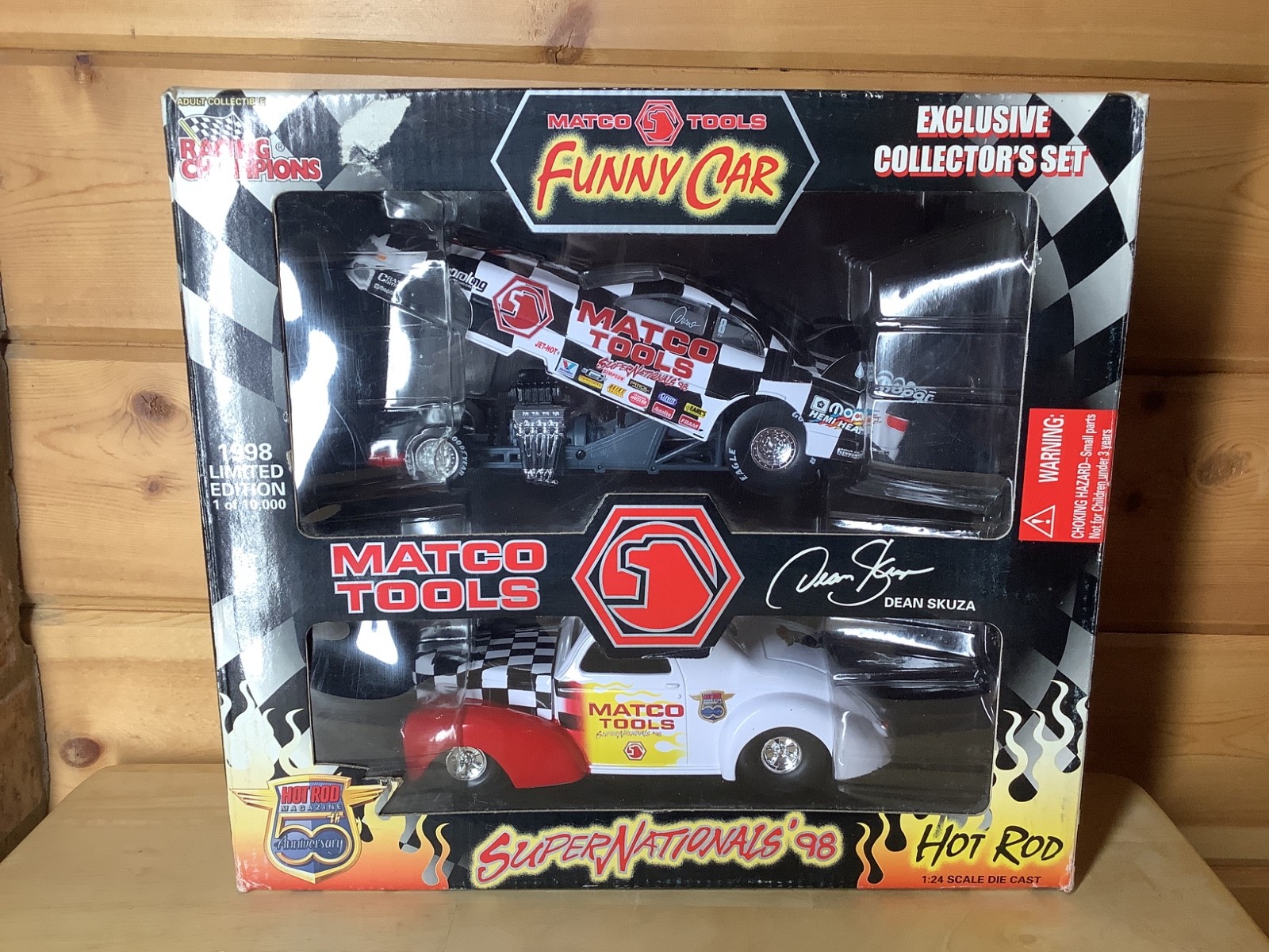 New old stock 1:24 two car set Matco Tools 1998 super nationals # DSFC2498R