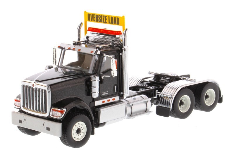 Diecast Masters International HX520 Tandem Tractor Metallic Black 71003 1:50