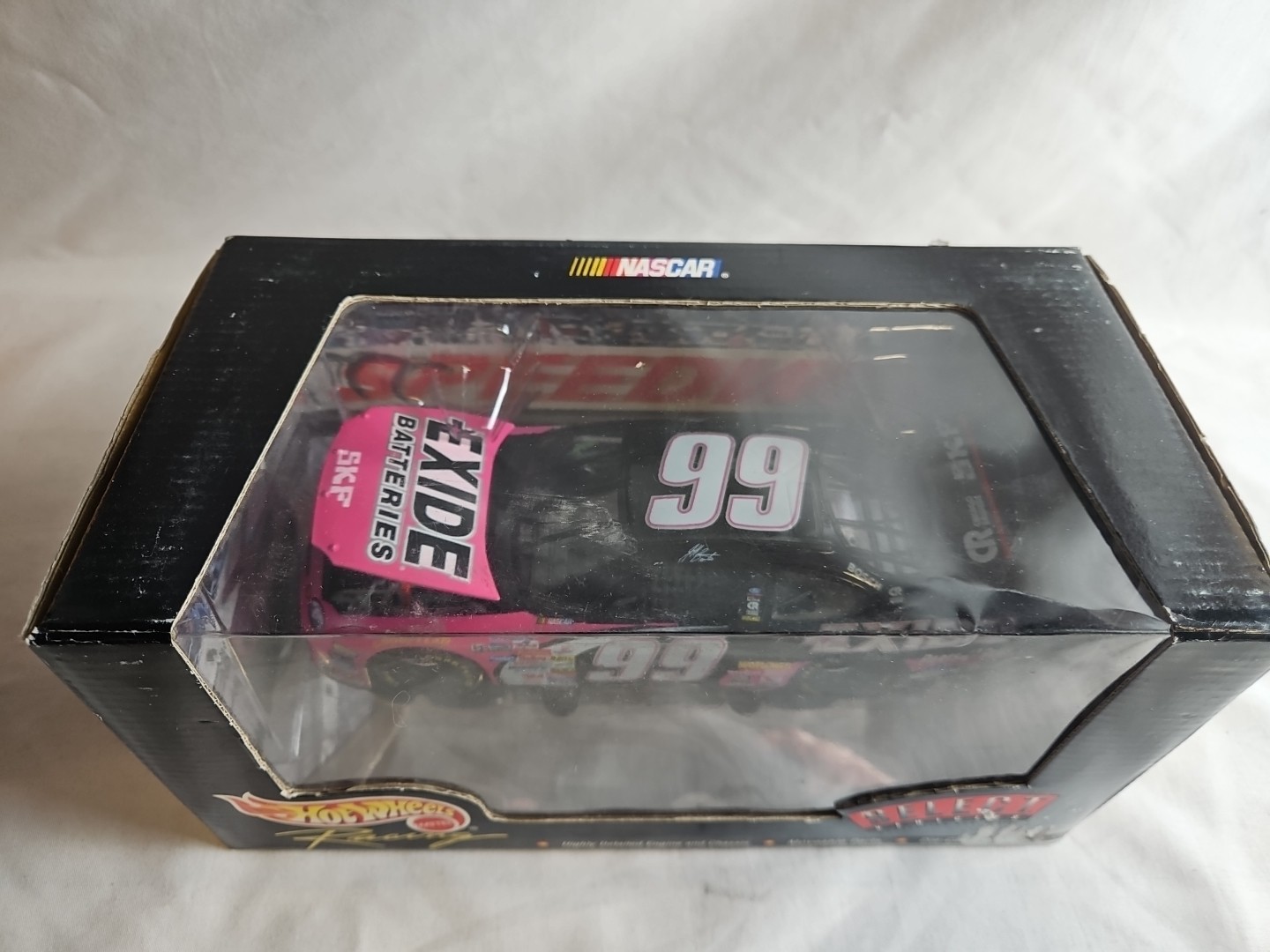 1999 Hot Wheels Racing NASCAR Select Vehicles 1:24 Scale Jeff Burton #99 #BXX