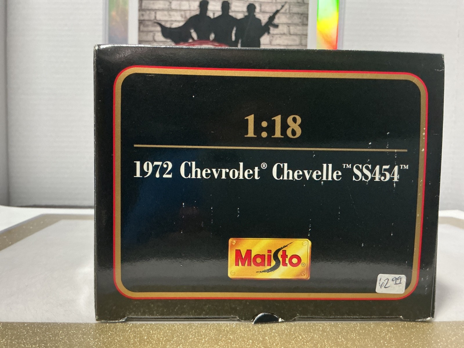 1:18 MAISTO SPECIAL EDITION 1972 CHEVROLET CHEVELLE SS454