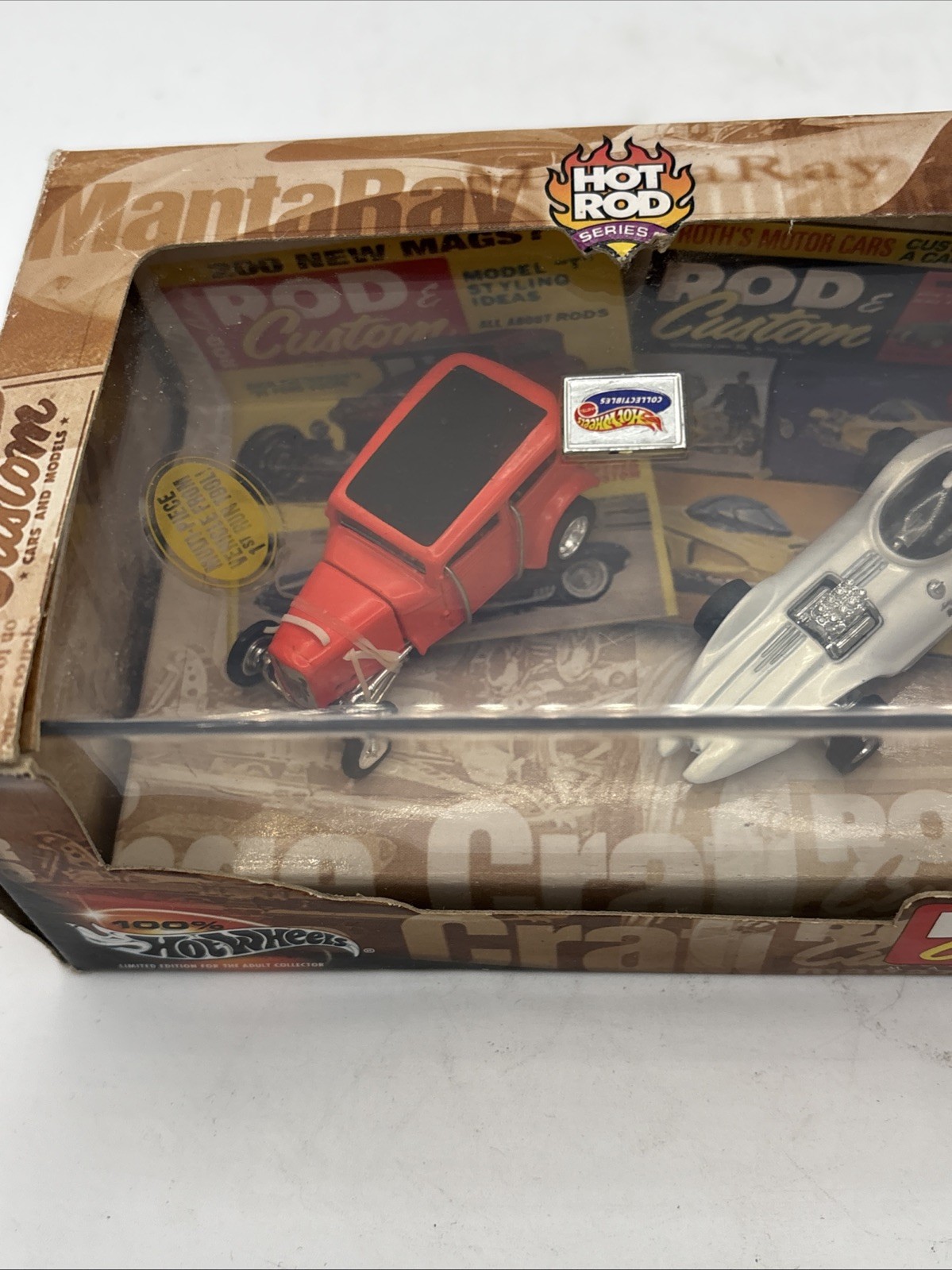 Hot Wheels 2-Car Set Rod & Custom Magazine Hot Rod Series #6 Diecast 1:64 DC1