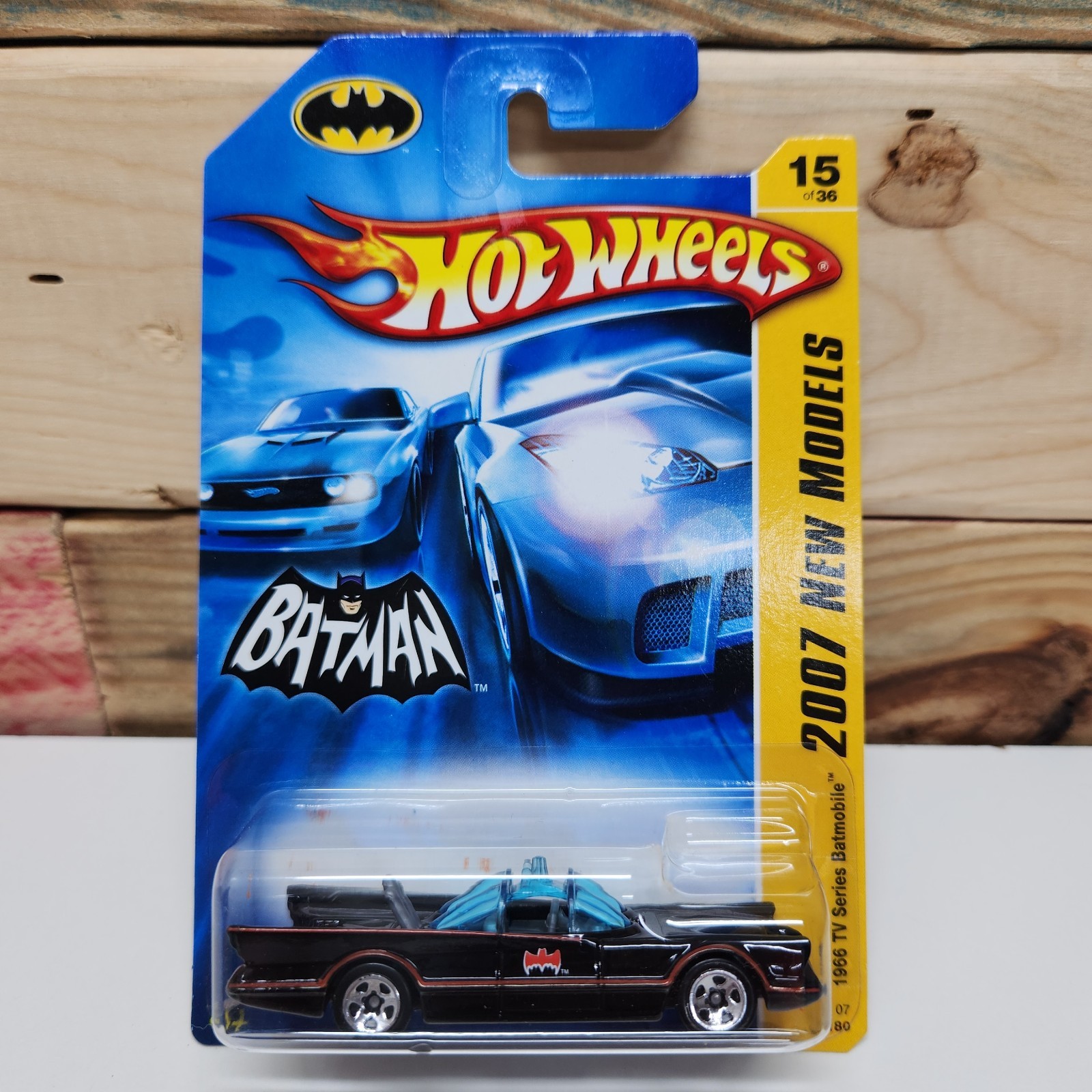 2007 Hot Wheels New Models 1966 TV Series Batmobile NOS