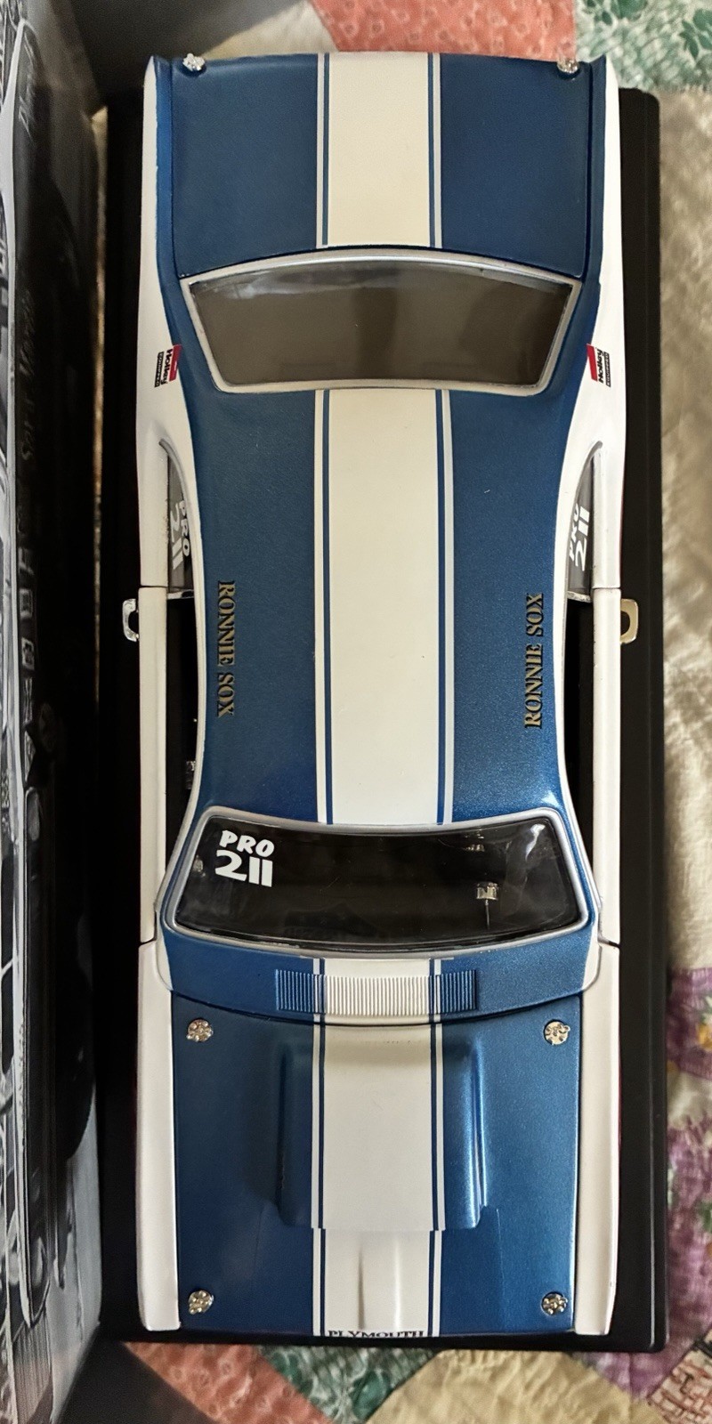 1/18 Ertl 1970 Plymouth Duster Sox and Martin by Supercar Collectibles