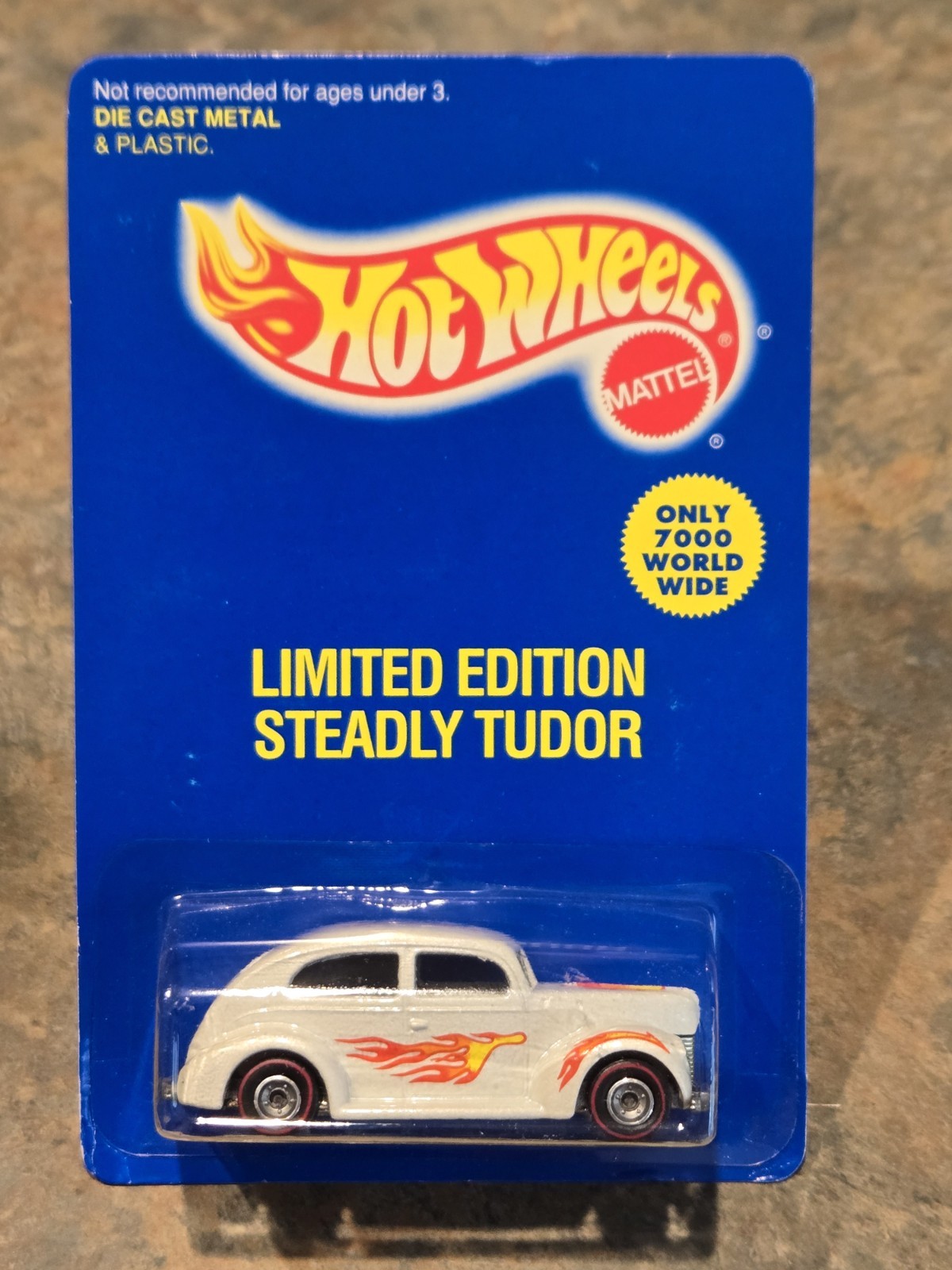 1993 Hot Wheels Steadly Tudor 1940 Ford RealRiders Limited Edition 1/7000 w/Case