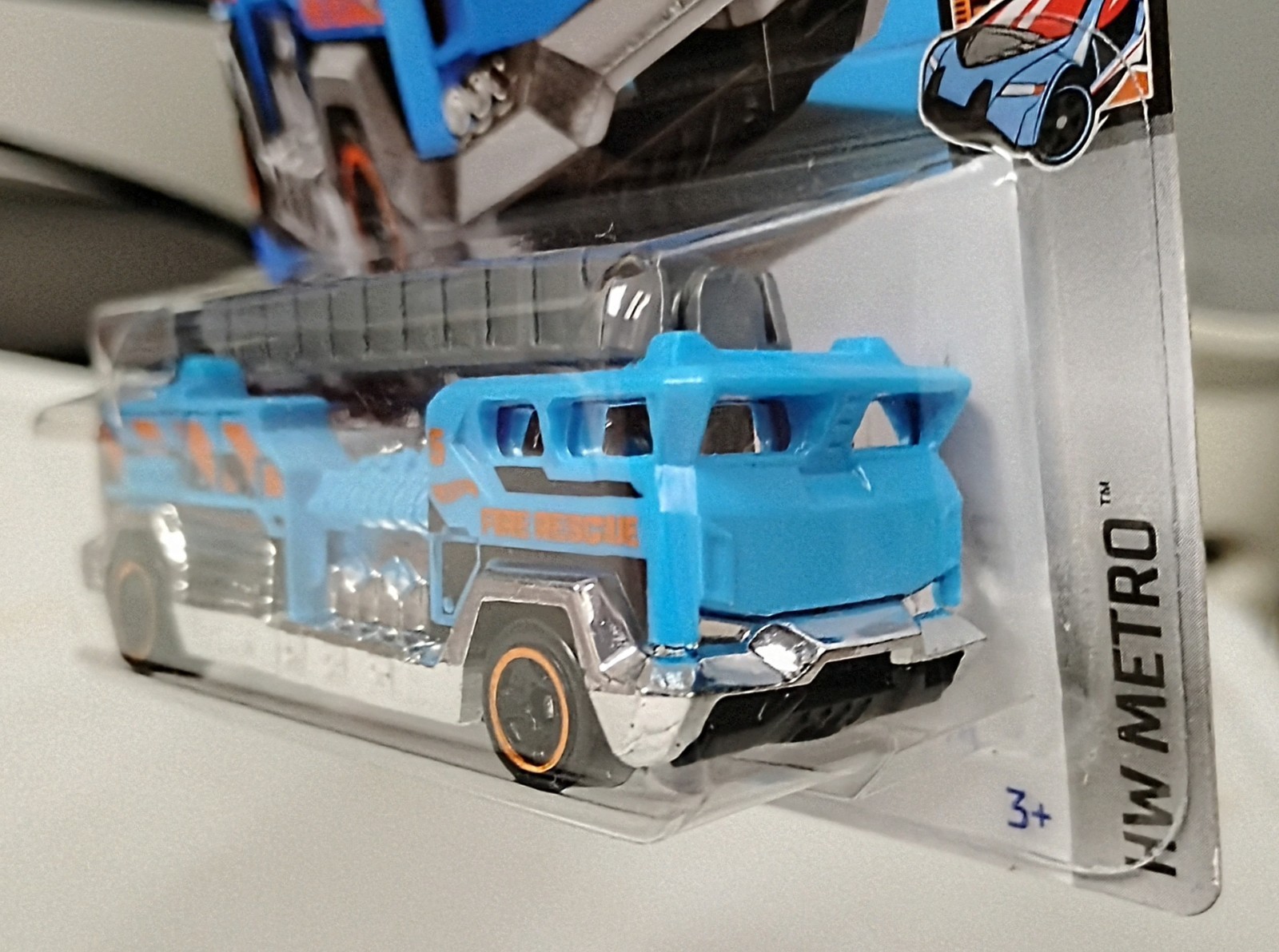 2024 Hot Wheels Blue 5 Alarm 125/250 HW Metro 3/10