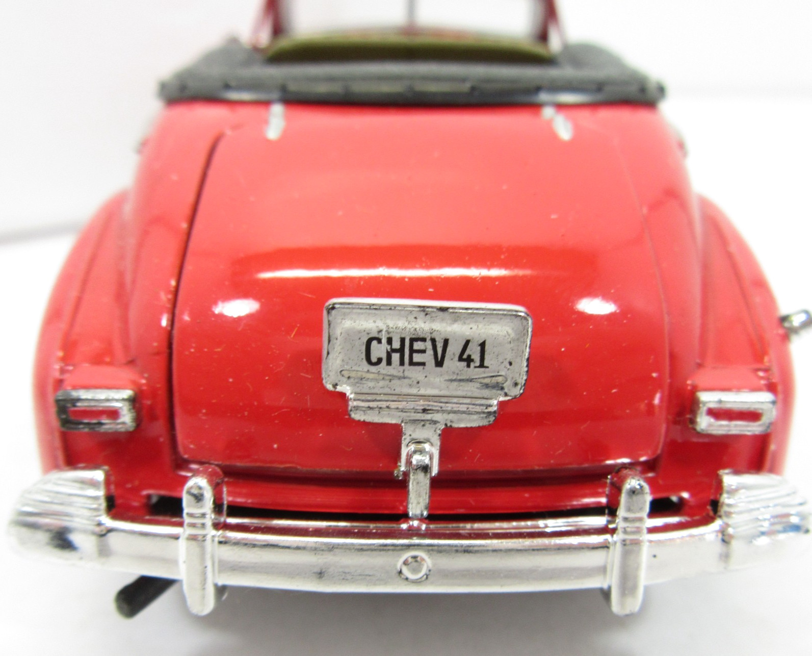 1941 Chevrolet Deluxe Red Diecast 1:32 Arko National Motor Museum Mint