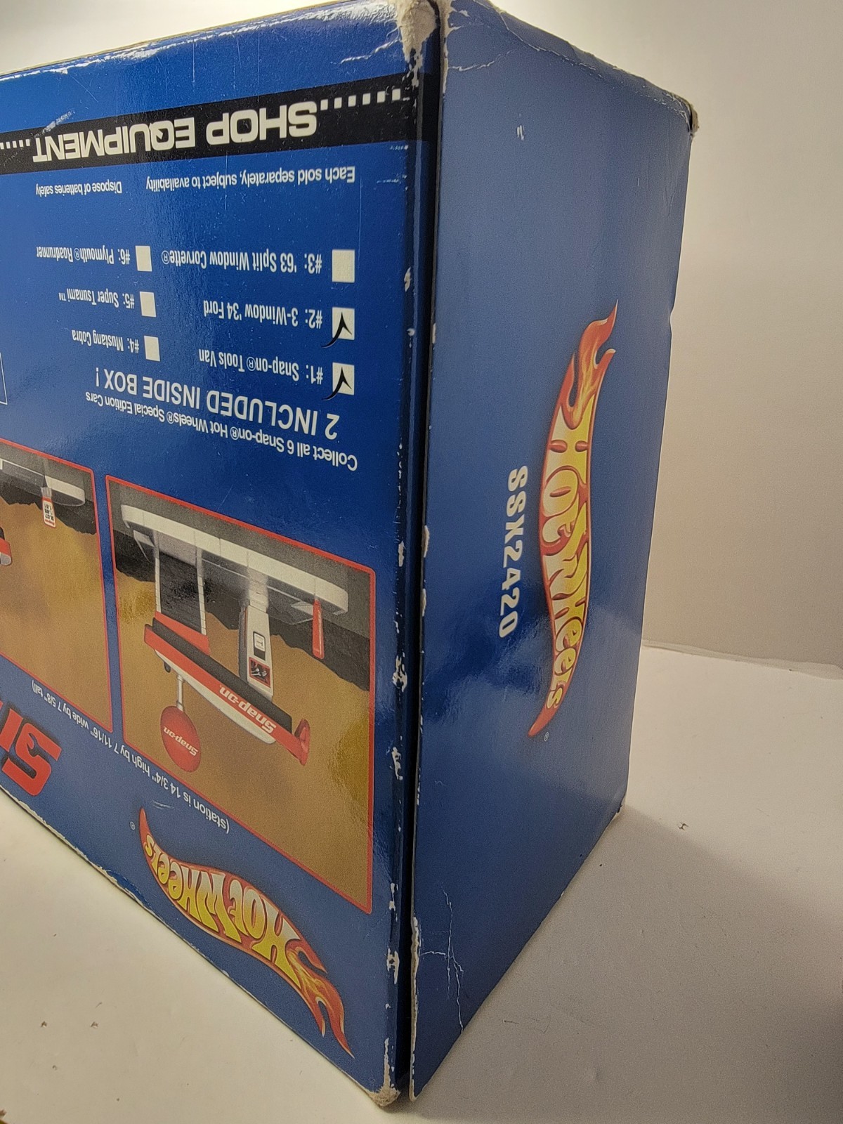 Hot Wheels Snap-On Service Station play set
