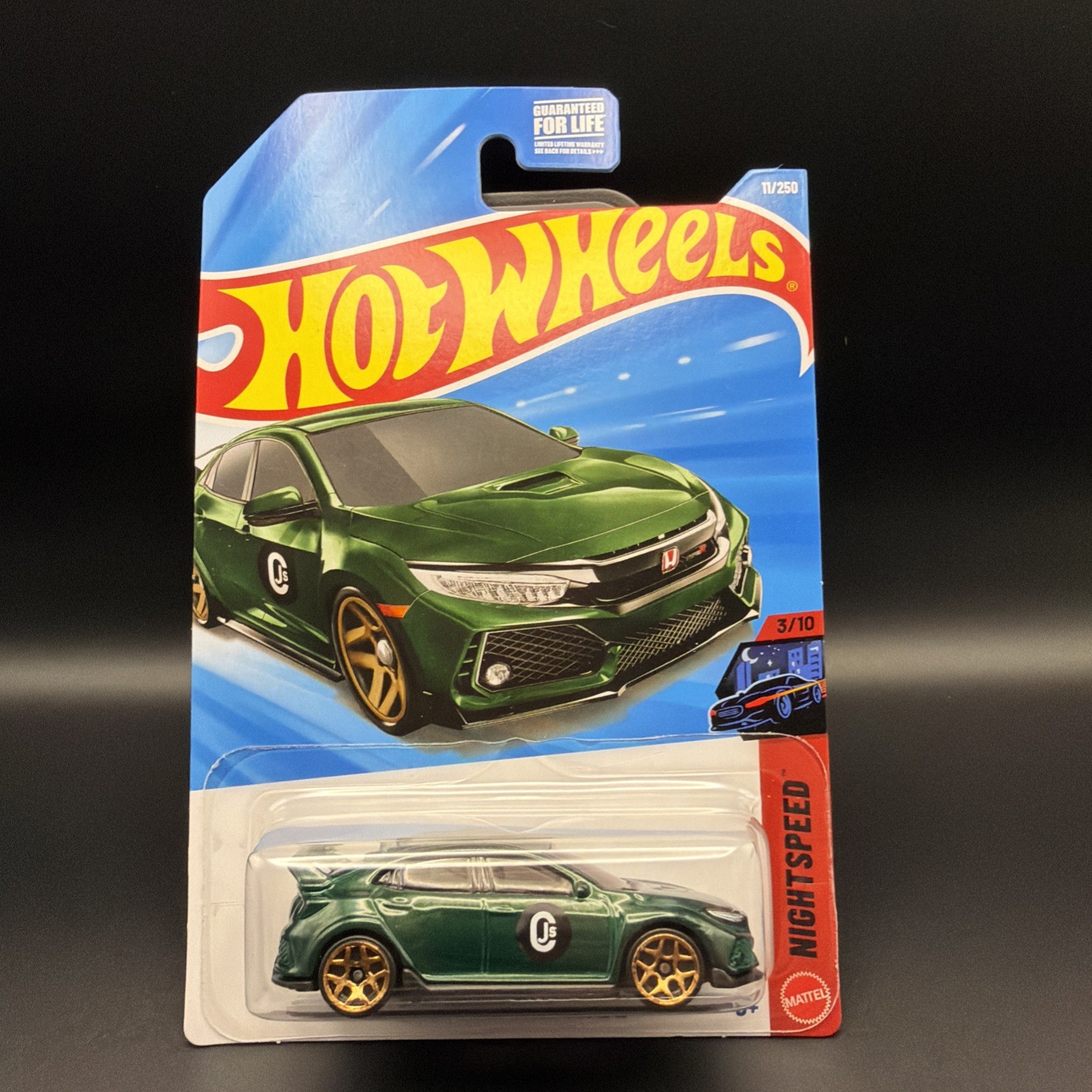 Hot Wheels 2026 Case F 2018 Honda Civic Type R Green New