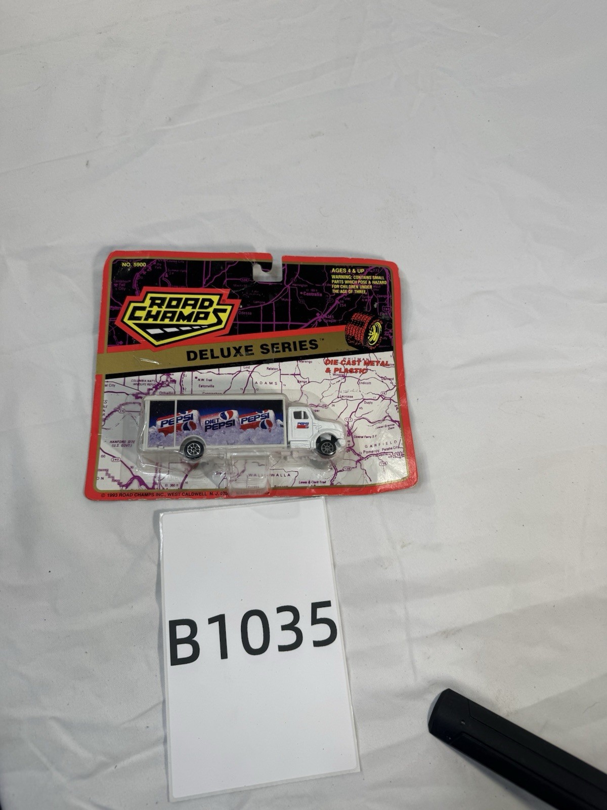 Vintage Road Champs Deluxe Series die-cast metal and plastic toy truck NIB