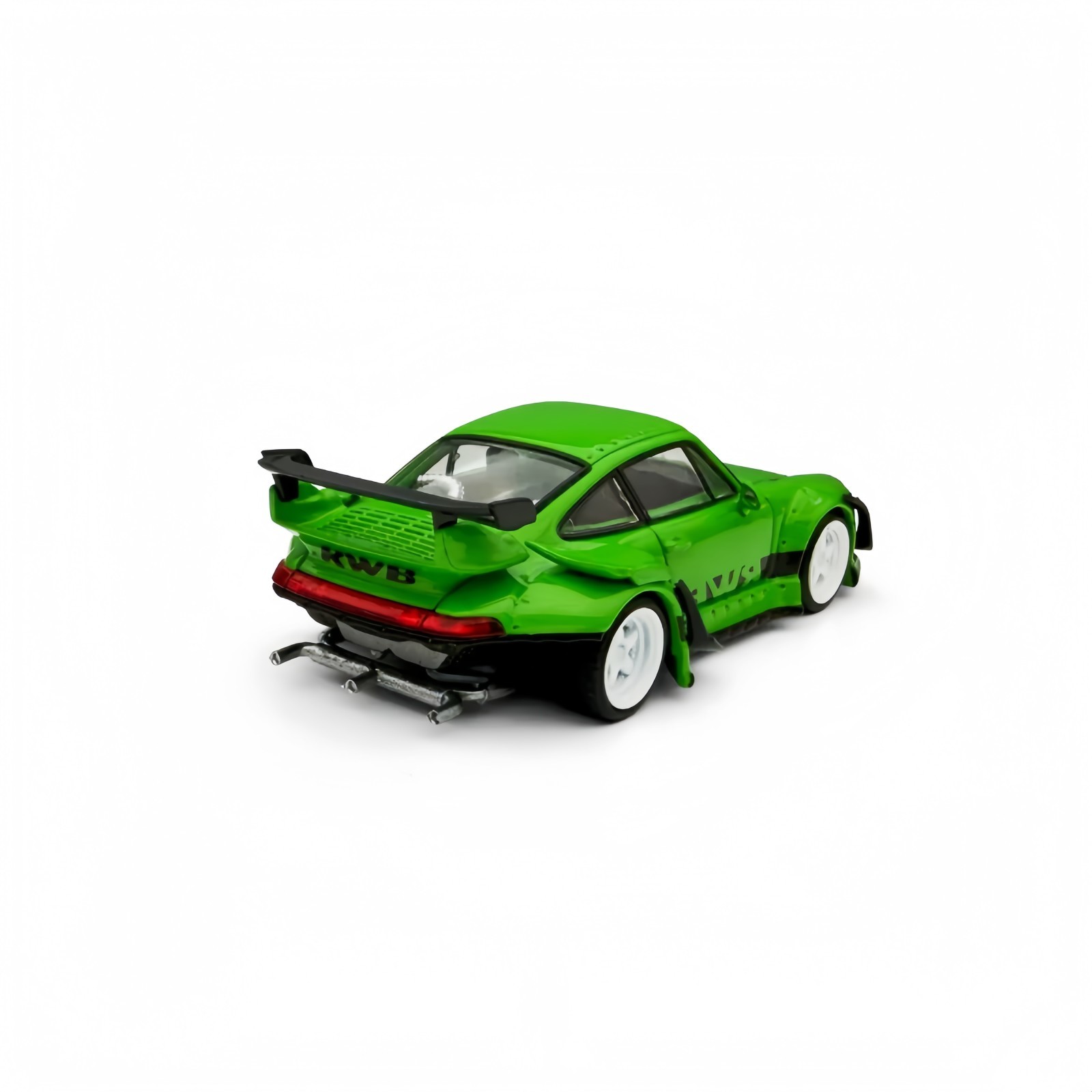 Model Model 1:64 Porsche RWB 993 Green Diecast Car