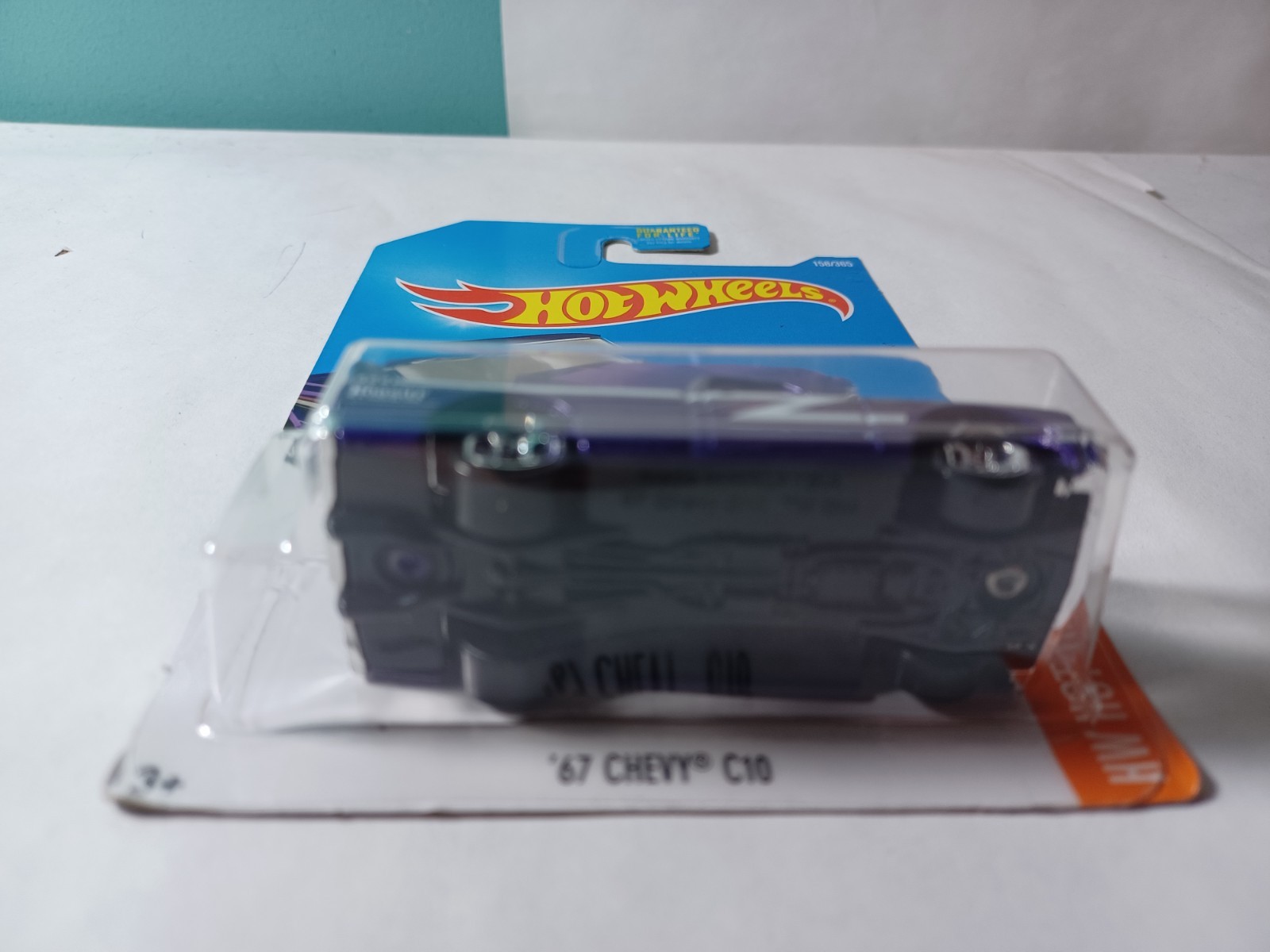 HOT WHEELS HW HOT TRUCKS ’67 CHEVY C10 (Unopened Pair) 2015/2016 Purple and Blue