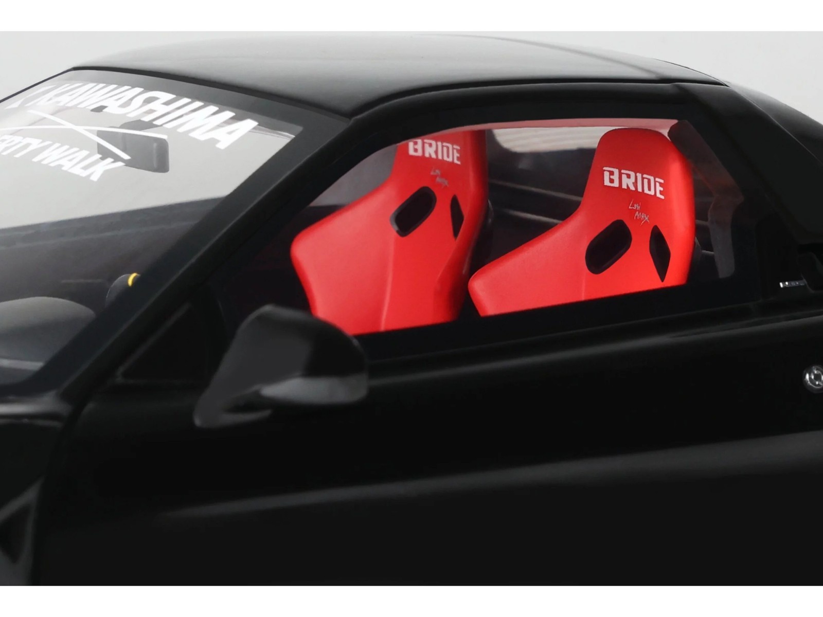 2020 HONDA NSX (NA1) LB-WORKS BLACK 1/18 MODEL CAR BY OTTO MOBILE OT1211
