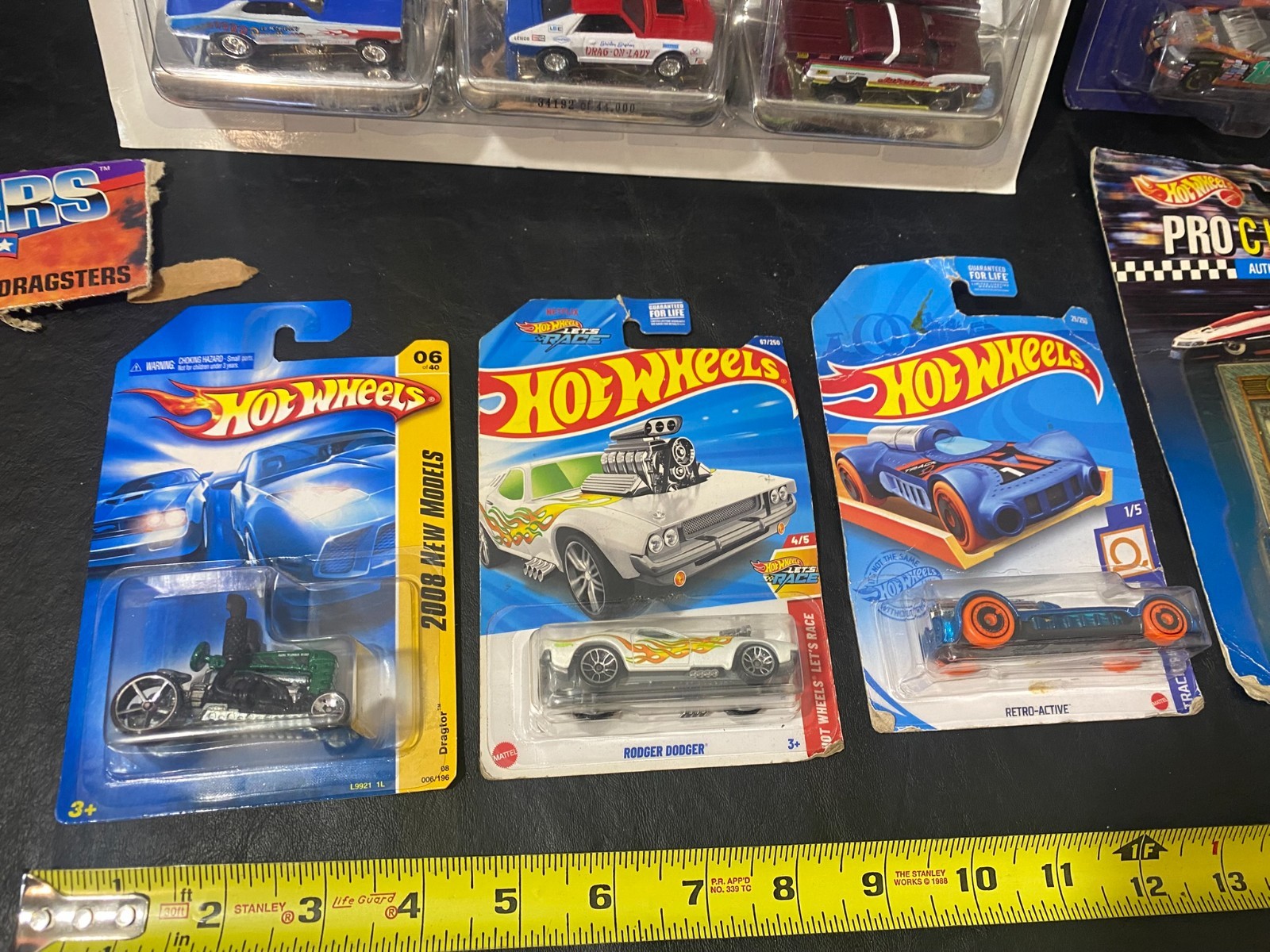Johnny Lightning Dragsters + Hot Wheels Pro Circuit + Winner’s Circle Earnhardt