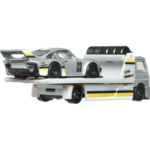 ⭐NEW⭐ Hot Wheels Legends Tour 2023 Team Transport Porsche 934.5 & Fleet Street