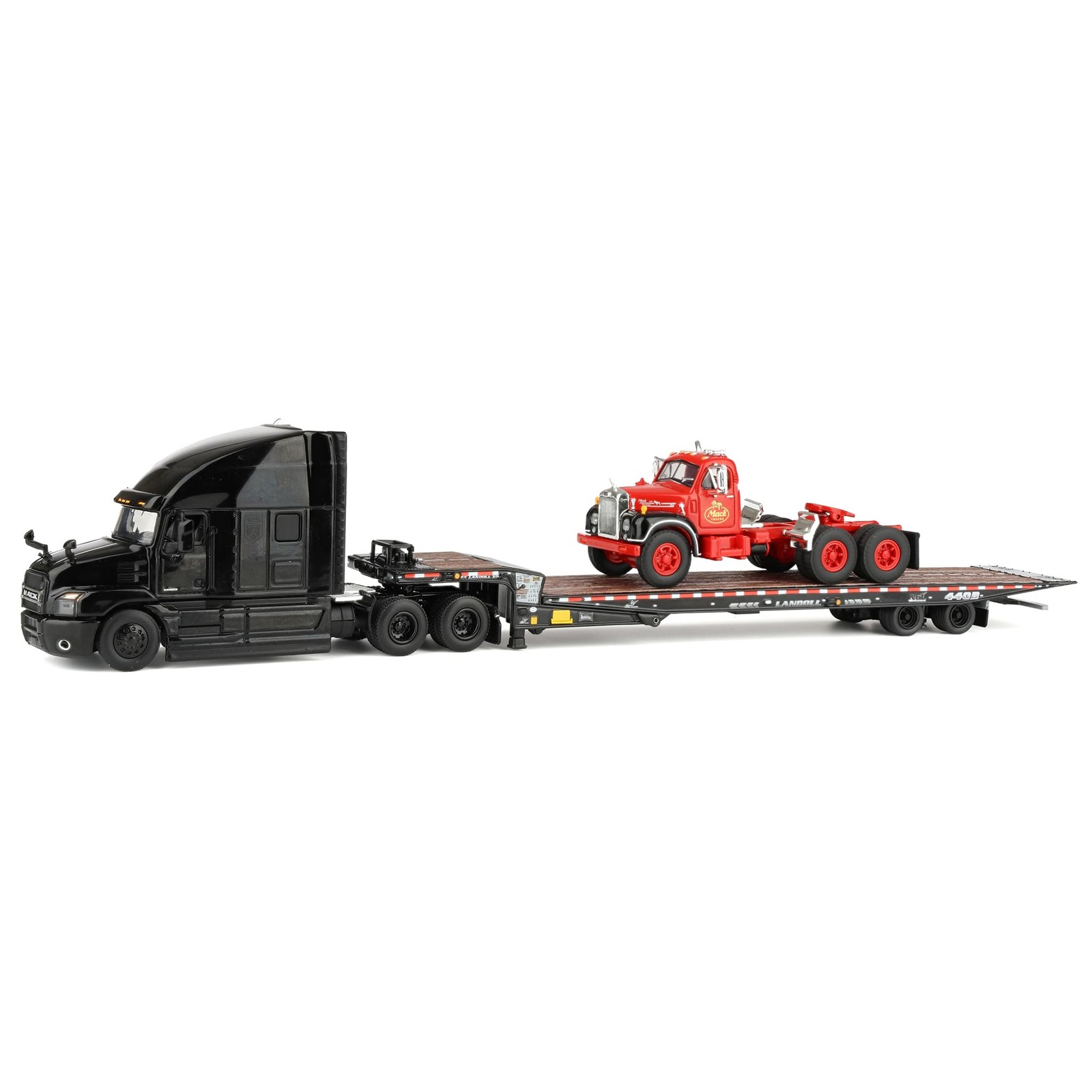 DCP 1/64 Mack Anthem Landoll 440B-50CA Trailer & Mack B-61, 125th Annv. 60-2151