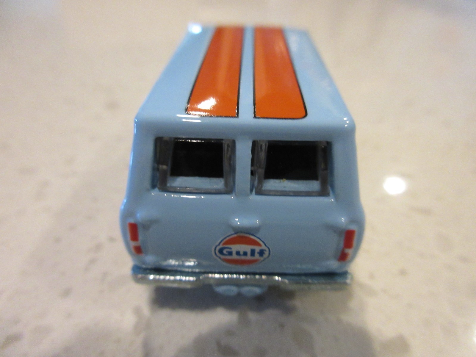 2026 Hot Wheels Ford Transit Supervan GULF BLUE Premium Diecast Van Car Culture