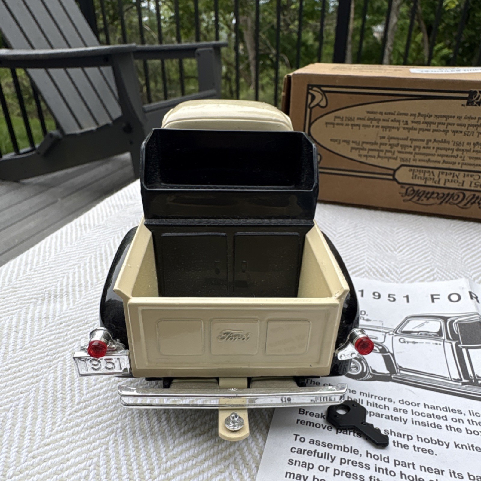 Ertl Collectibles 1:16 1951 Ford F-1 Pickup Truck Hercules Tires Diecast