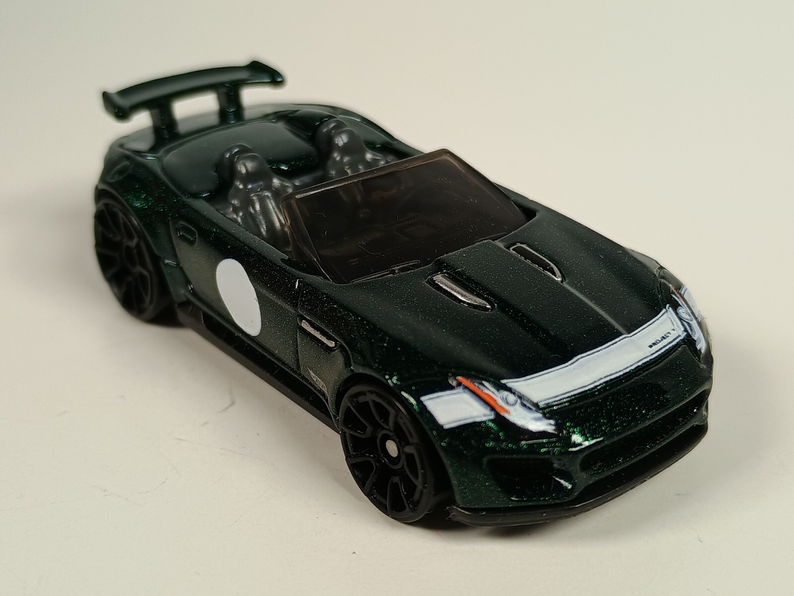 ’15 Jaguar F-Type Project 7 Hot Wheels 2020 Exotics Green TRAP5 Rims 1:64 Loose