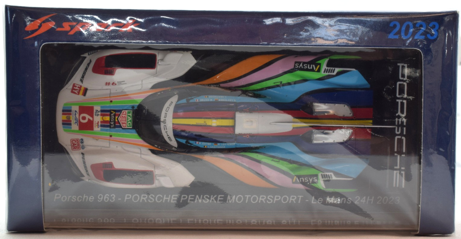 Spark Porsche 963 #6 – Penske Motorsport – 2023 24hr Le Mans 1:43 Car S8724