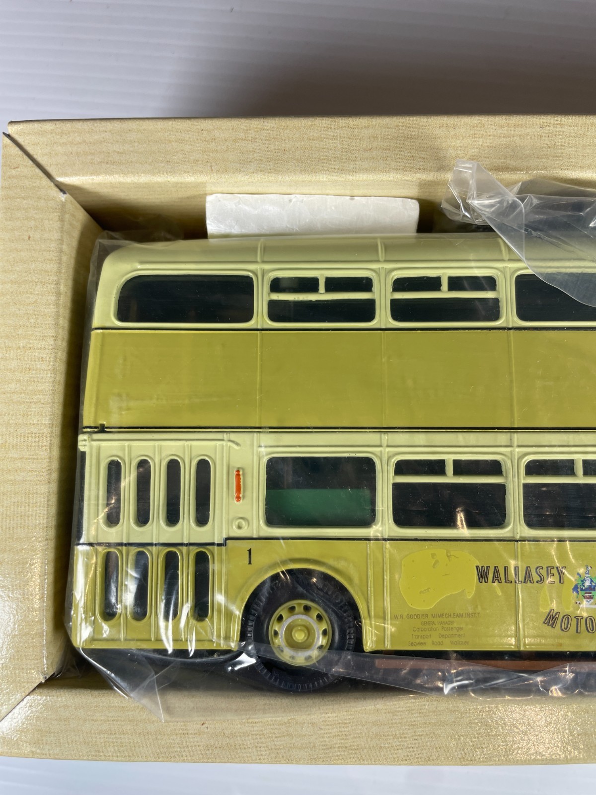 Corgi Classics 1:50 97232 Leyland Atlantean Wallasey Corporation Bus Item Boxed.