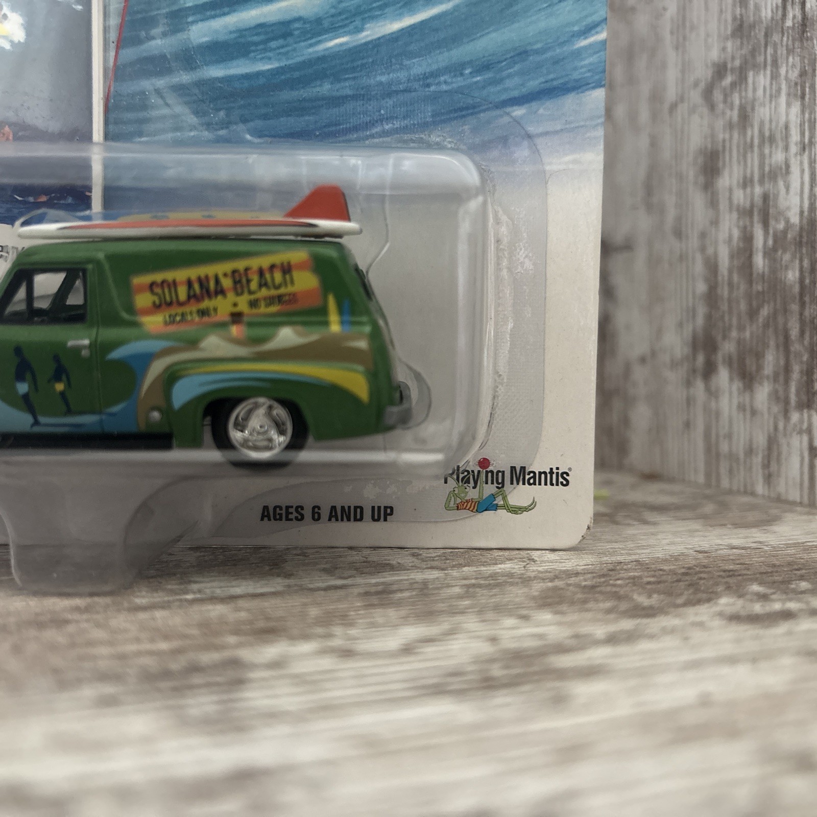 Johnny Lighting Surf Rods Green 1955 Ford Panel Delivery “Solana Beach” JH