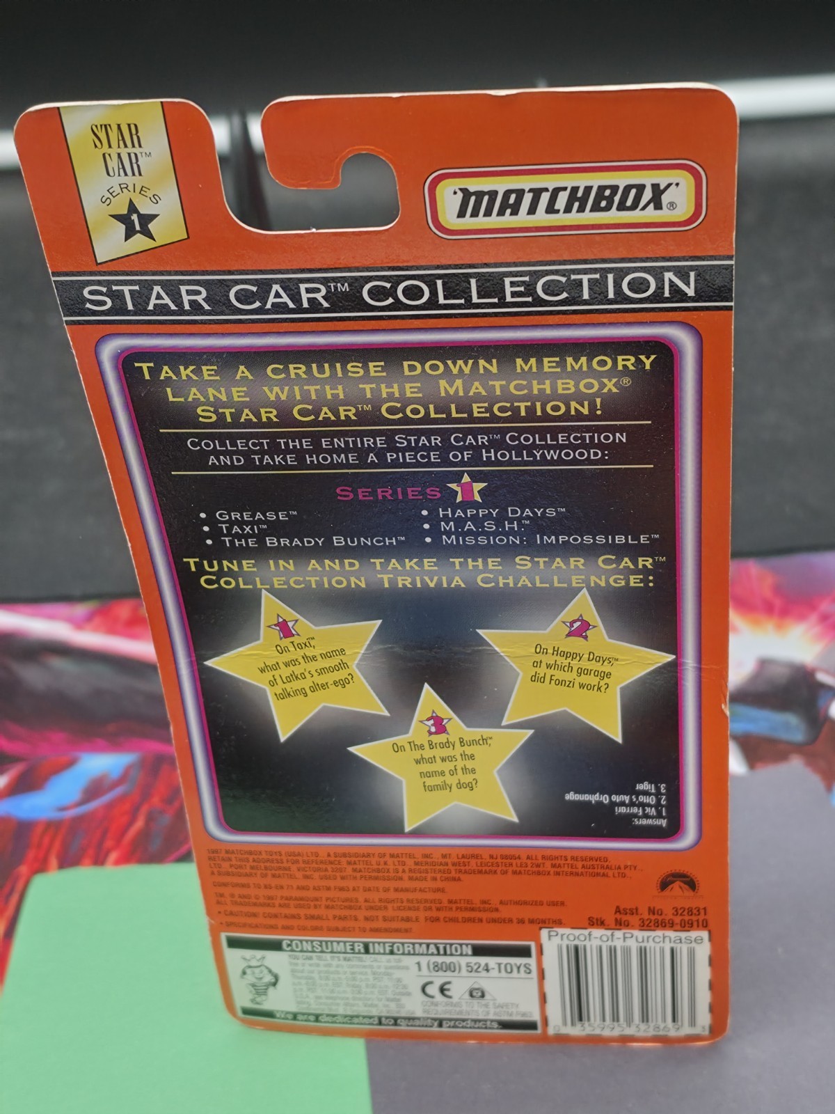 Matchbox 1997 GREASE GREASED LIGHTNING STAR CAR 1933 FORD STREET ROD – NEW