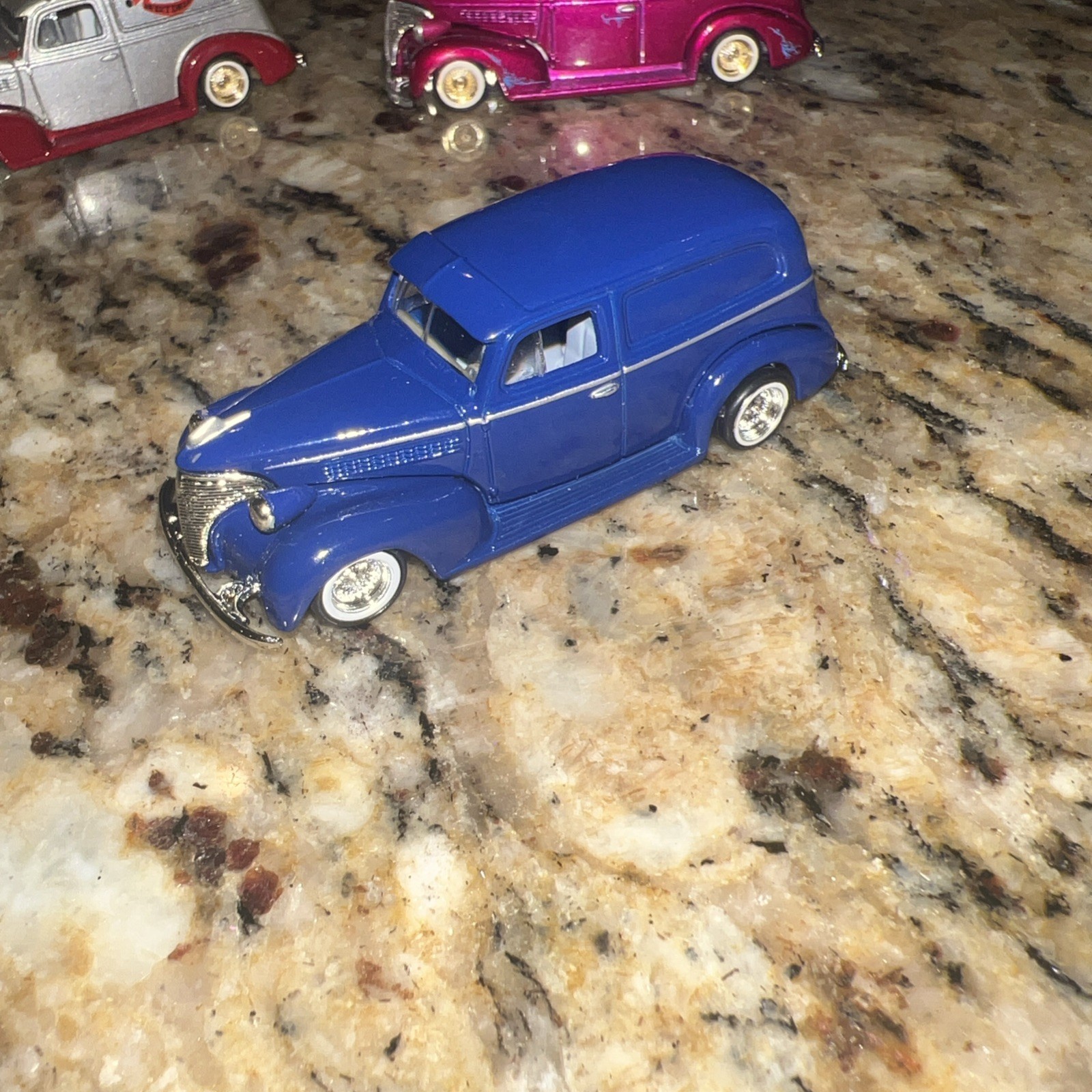 Revell Lowrider 1939 Chevy Sedan 1/64 LOT OF 3 Pink Blue Silver HTF