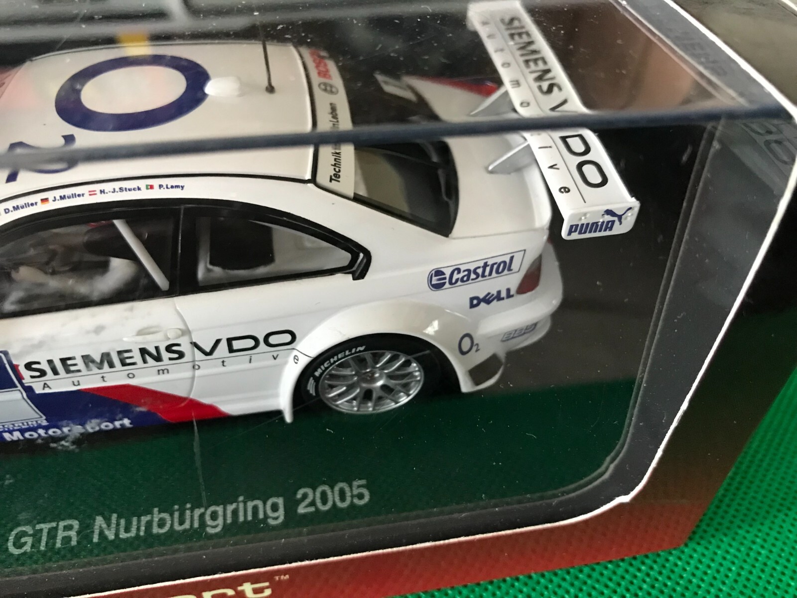 AUTOart slot car 1:32 E46 BMW M3 GTR Nürburgring AUTOart Slot Racing B487