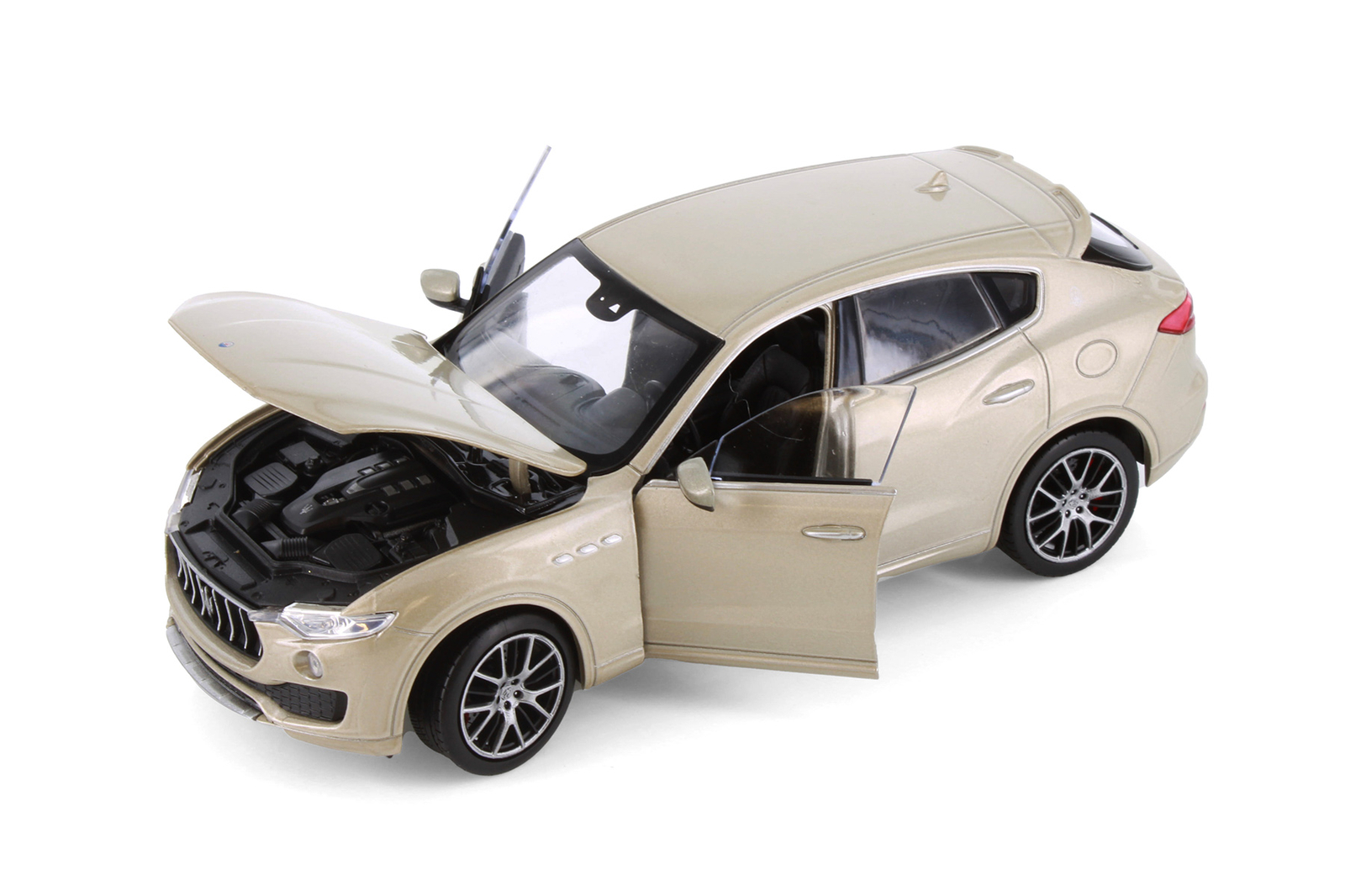 MASERATI LEVANTE TAN LUXURY CAR 1/24 DIECAST CAR WELLY 24078/4D