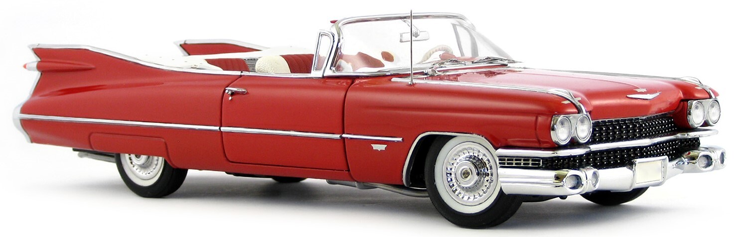 Classic Custom Cadillac Eldorado Concept18Hot Rod Race Promo Car1:24Carousel Red