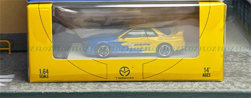 TIMEMICRO Nissan GTR R32 Z-Tune SPoon coating LTD 999PCS ONLY 1:64 Car Model