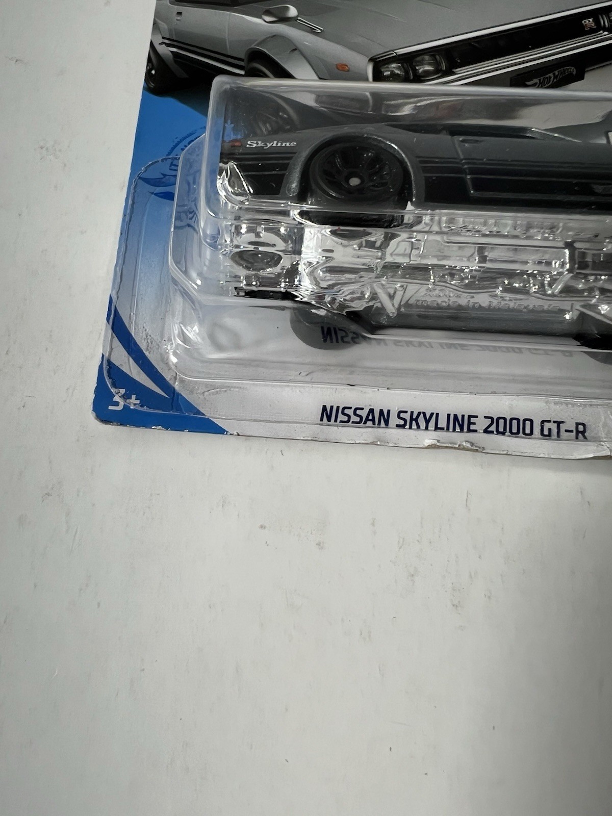 2020 Hot Wheels Nissan Skyline 2000 GT-R Silver Then And Now 9/10 180/250 T5