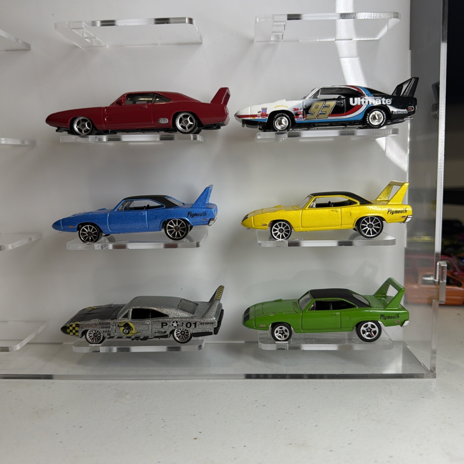 Hot Wheels and other brands Dodge Charger Lot of 6 Daytona Challenger Charger