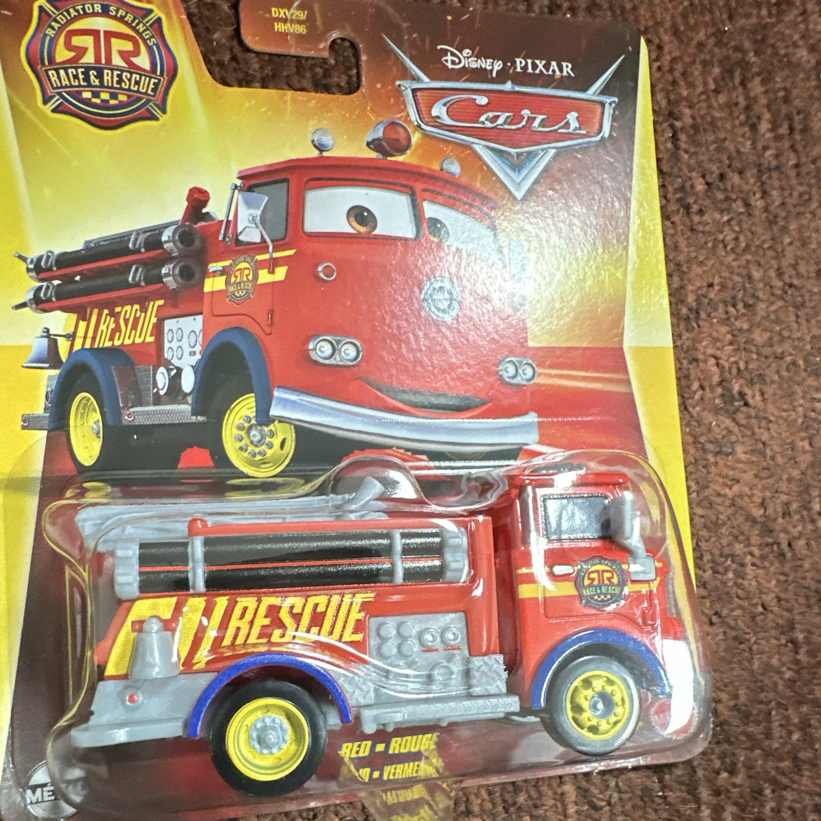 2010 Disney Pixar Cars – Deluxe – 3 RED – New in Package (E99)