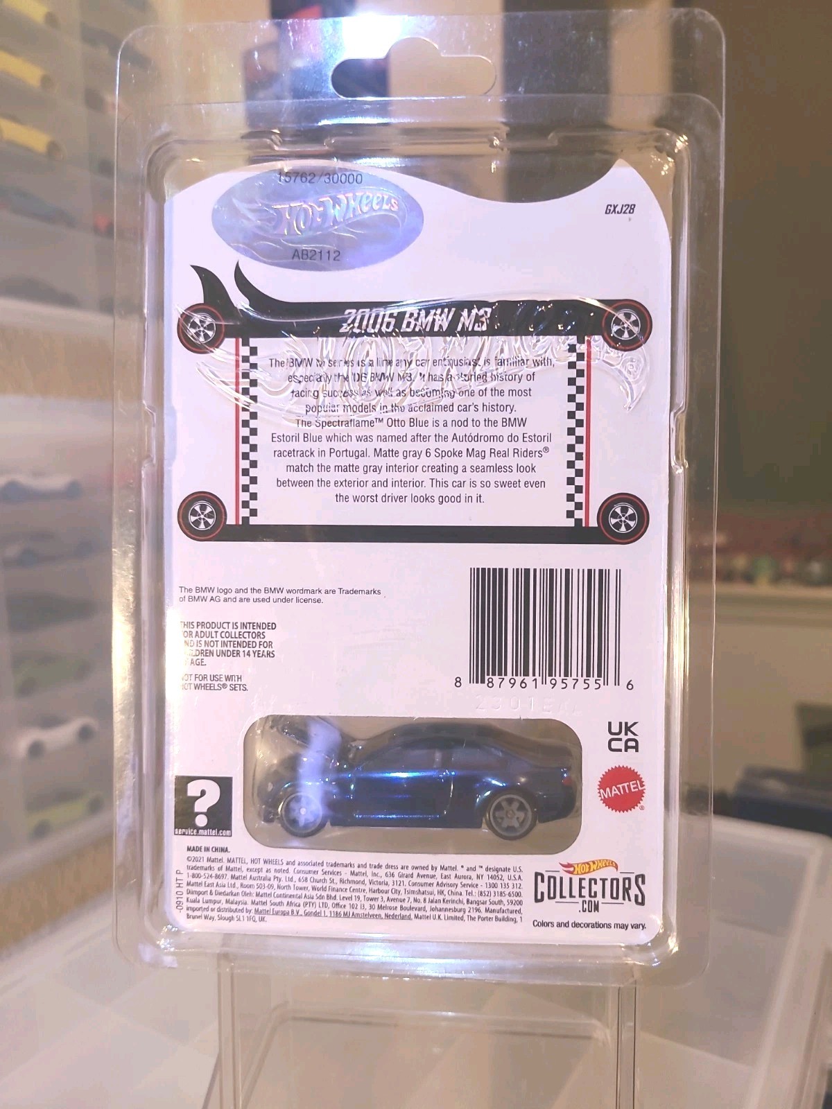 New Sealed Hot Wheels BMW 1:64 BMW M3 Diecast Model Car – GXJ28
