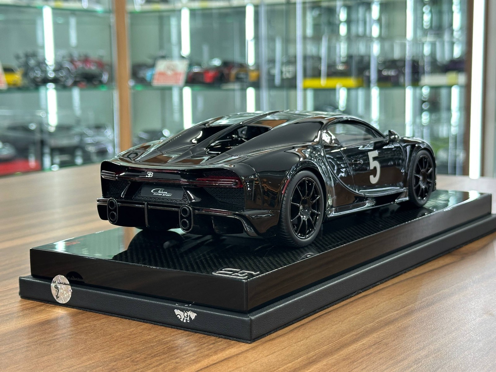 Bugatti Chiron Super Sport MR Collection Nocturne Black [1/18 Resin – 99 pcs ]