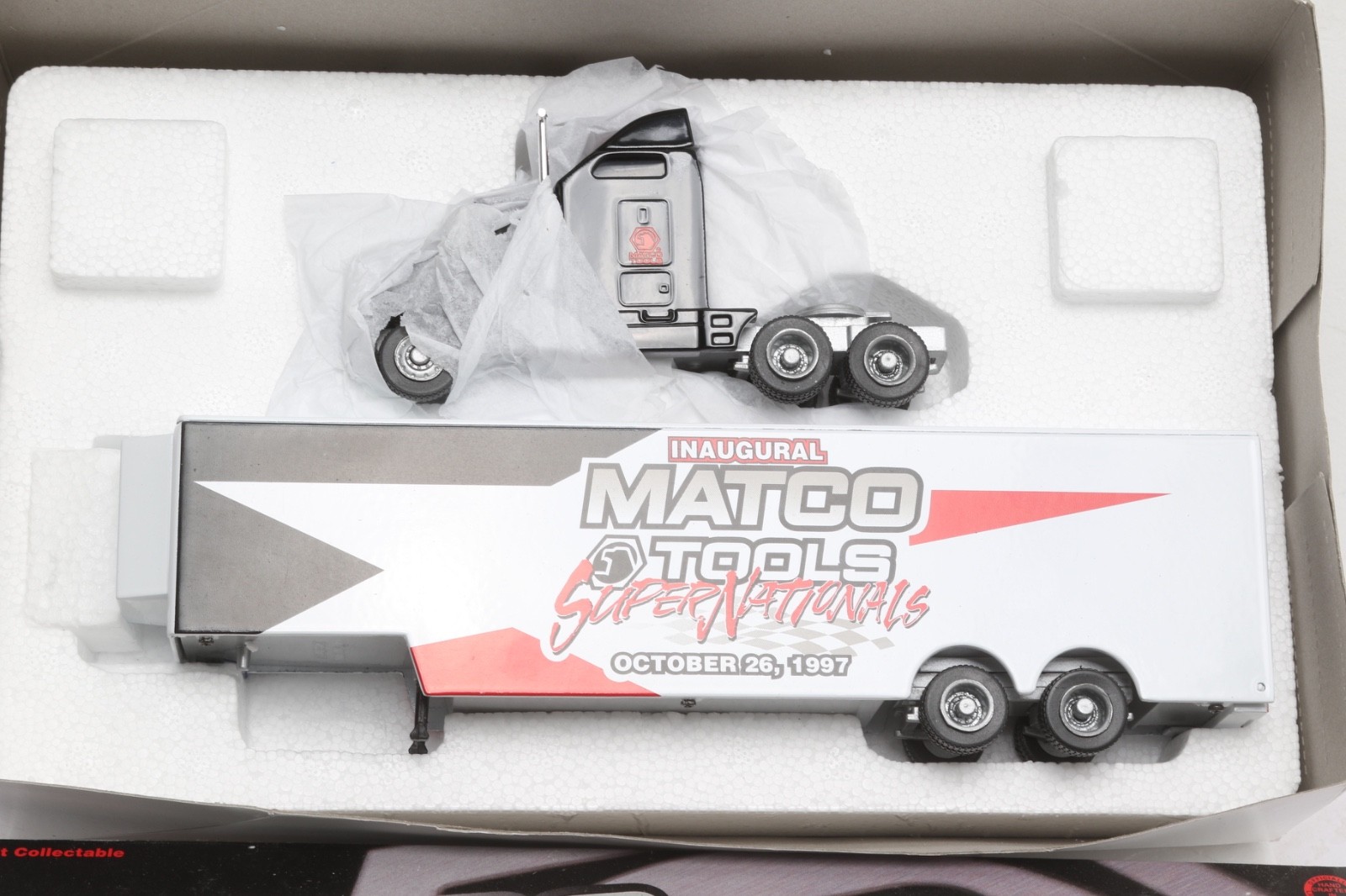 Matco Tools 1:64 1997 NHRA Super Nationals Hauler Diecast 1 of 3000 P64970822379