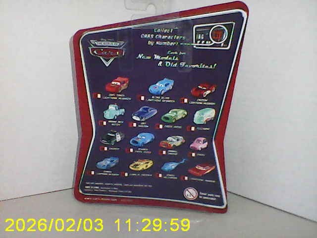 2008 Disney Pixar The World of Cars #59 “Chuki” New, Unopened Blister Package