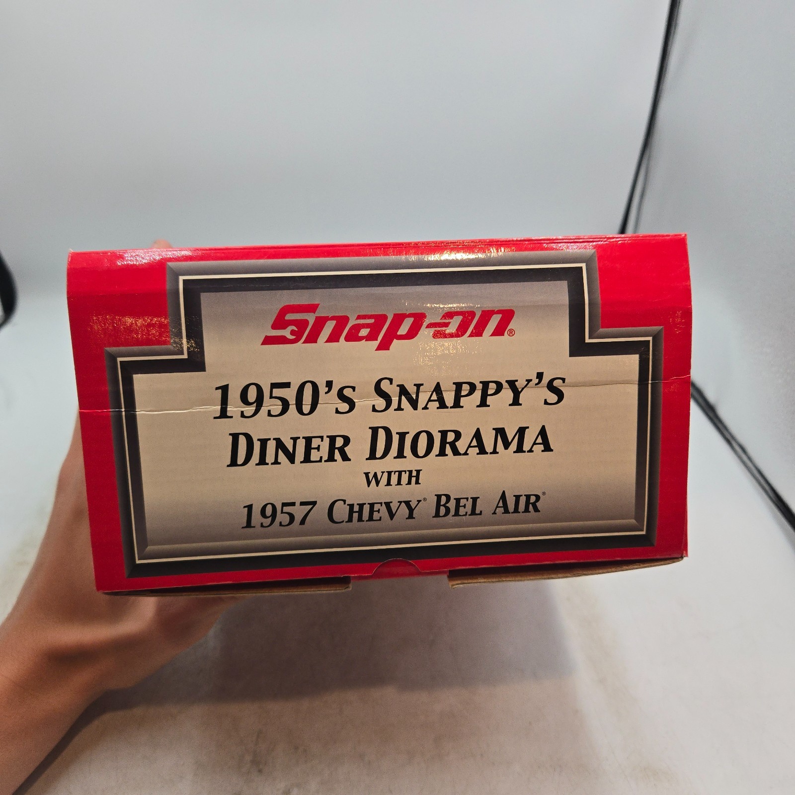 SNAP ON TOOLS RARE Snap-on 1950s Snappy’s Diner Diorama 1957 Chevy – READ DESC