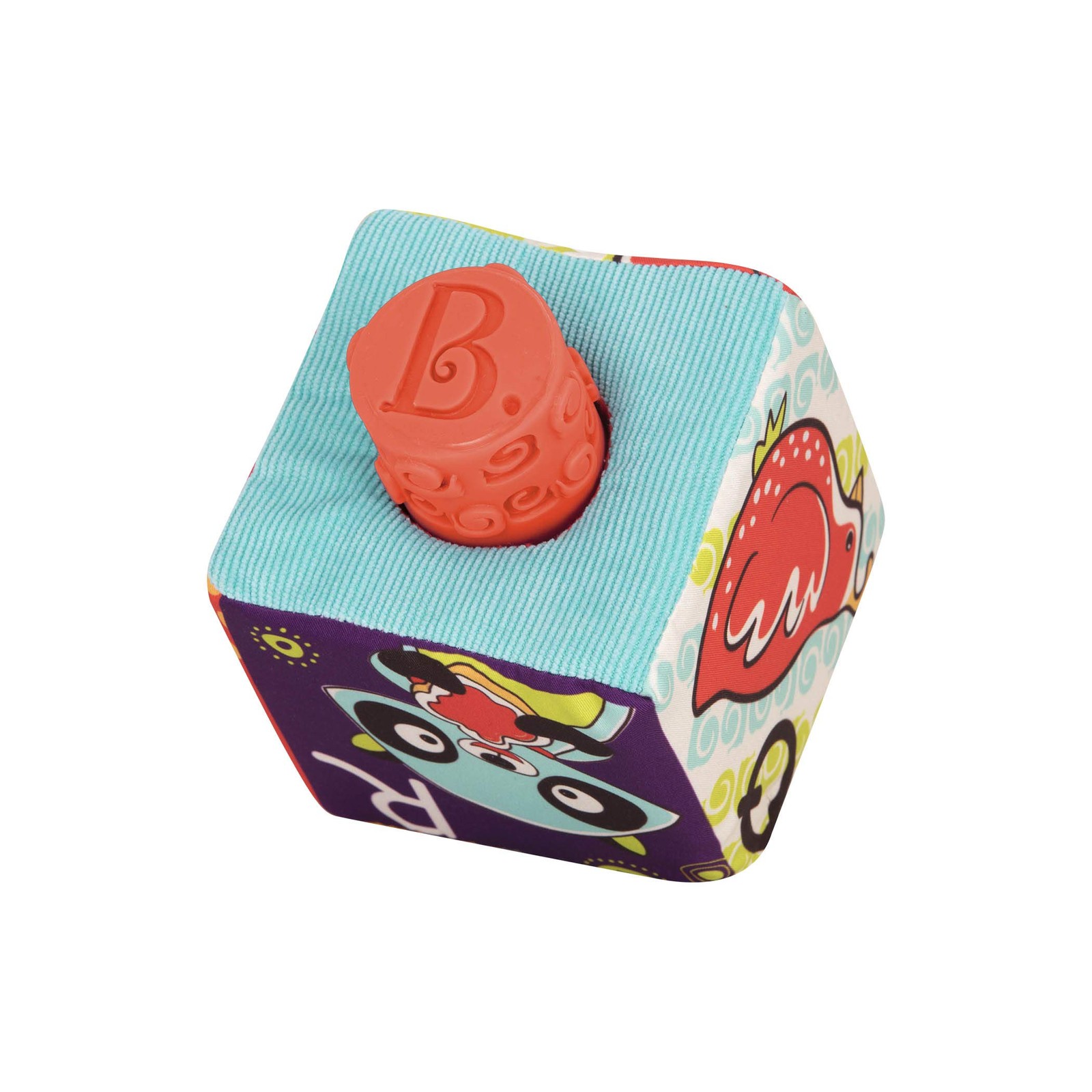 B. toys – Soft Fabric Building Blocks for Toddlers – Educational Alphabet wit…