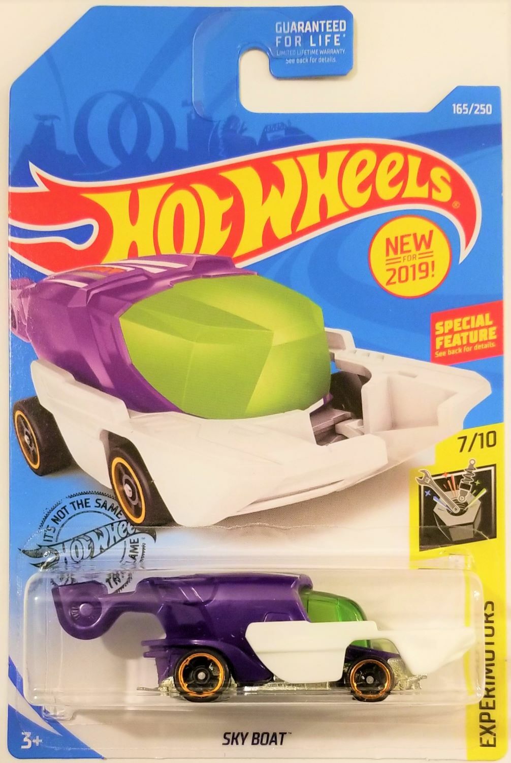 Hot Wheels – 2019 Experimotors 7/10 Sky Boat 165/250 (BBFYD85)