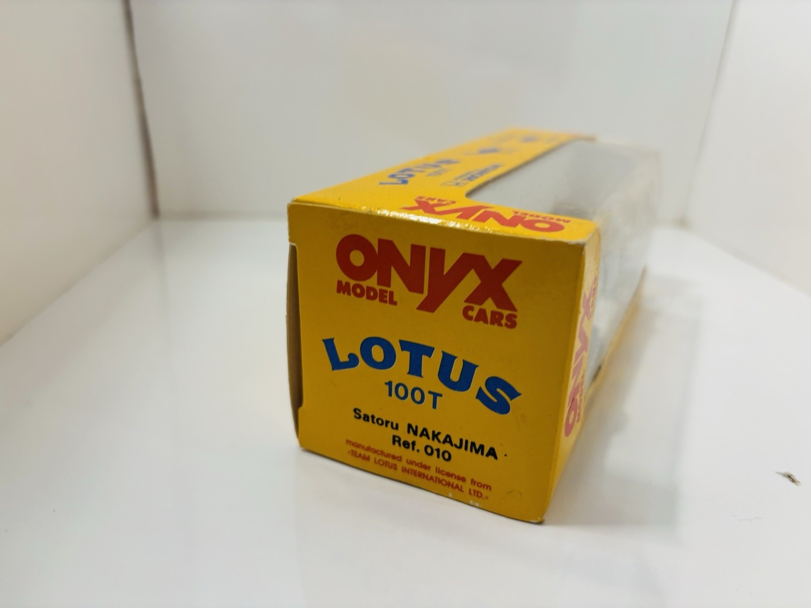 Onyx 1/43 Scale Ref.010 Lotus 100T F1 – Satoru Nakajima – Boxed